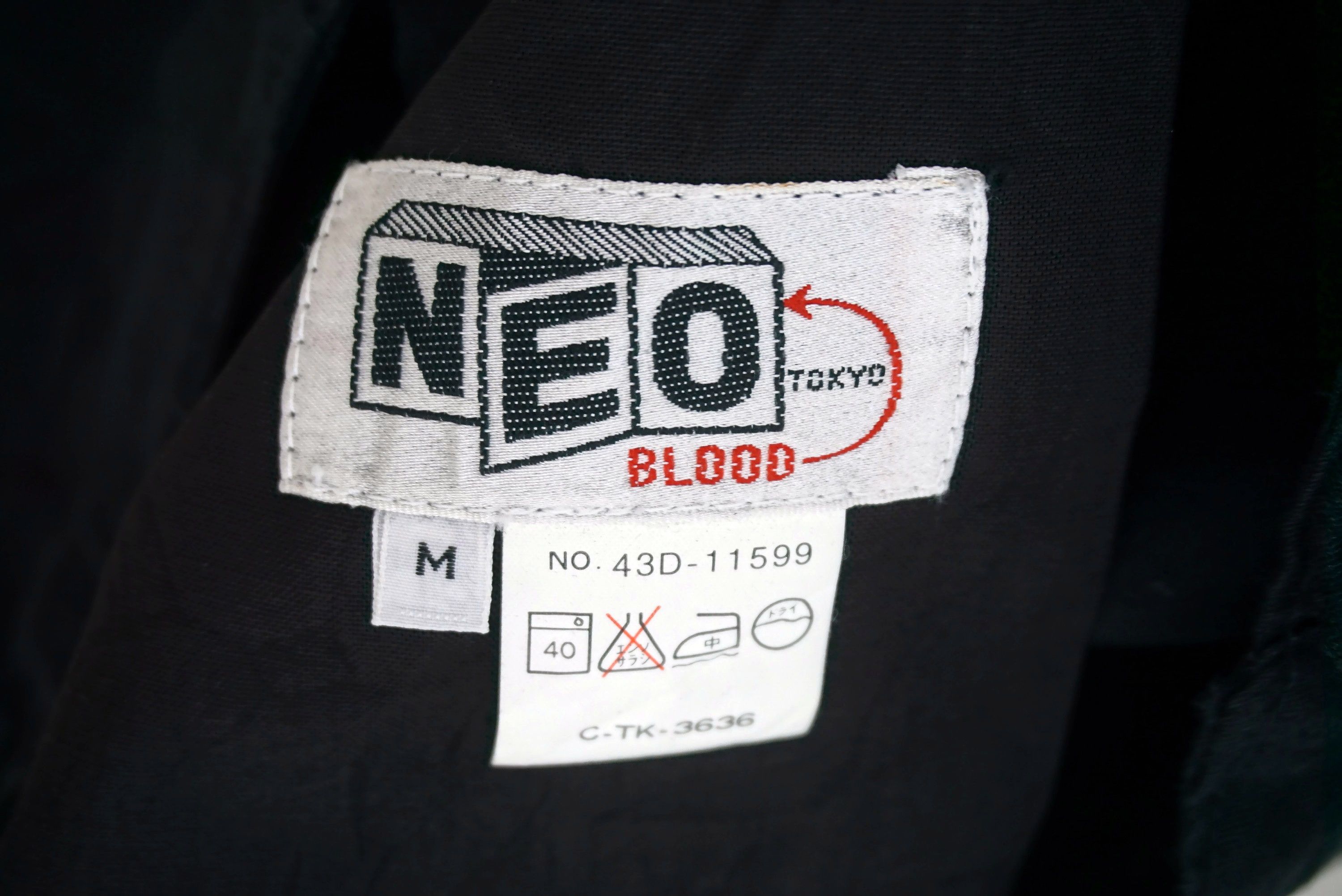 Japanese Brand Neo Blood Tokyo Pants W29xL32 Studded Bondage Diagonal Leg Size US 29 - 10 Thumbnail
