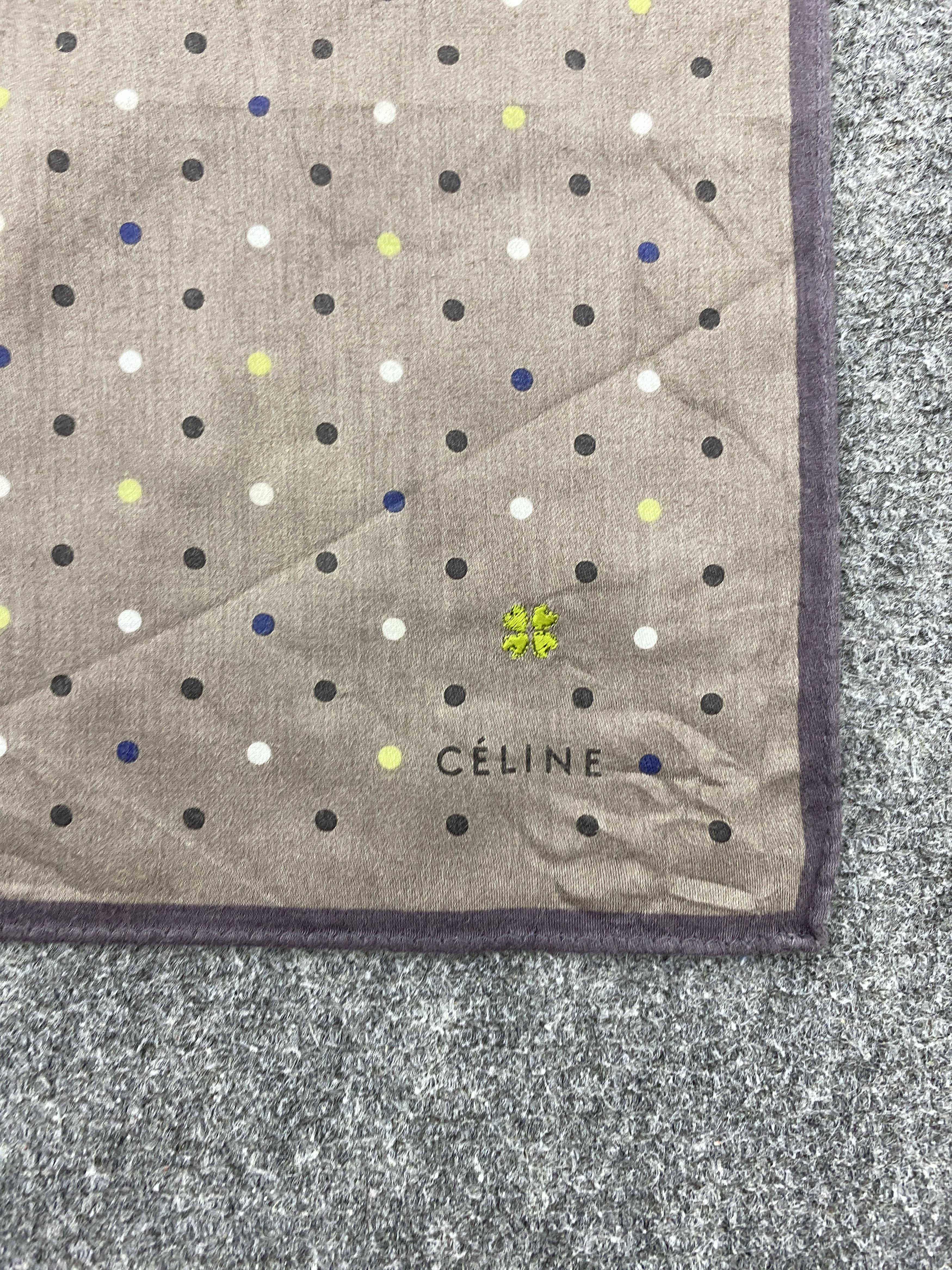 Celine Celine Handkerchief / Neckerchief / Bandana HKC0948 Size ONE SIZE - 5 Thumbnail