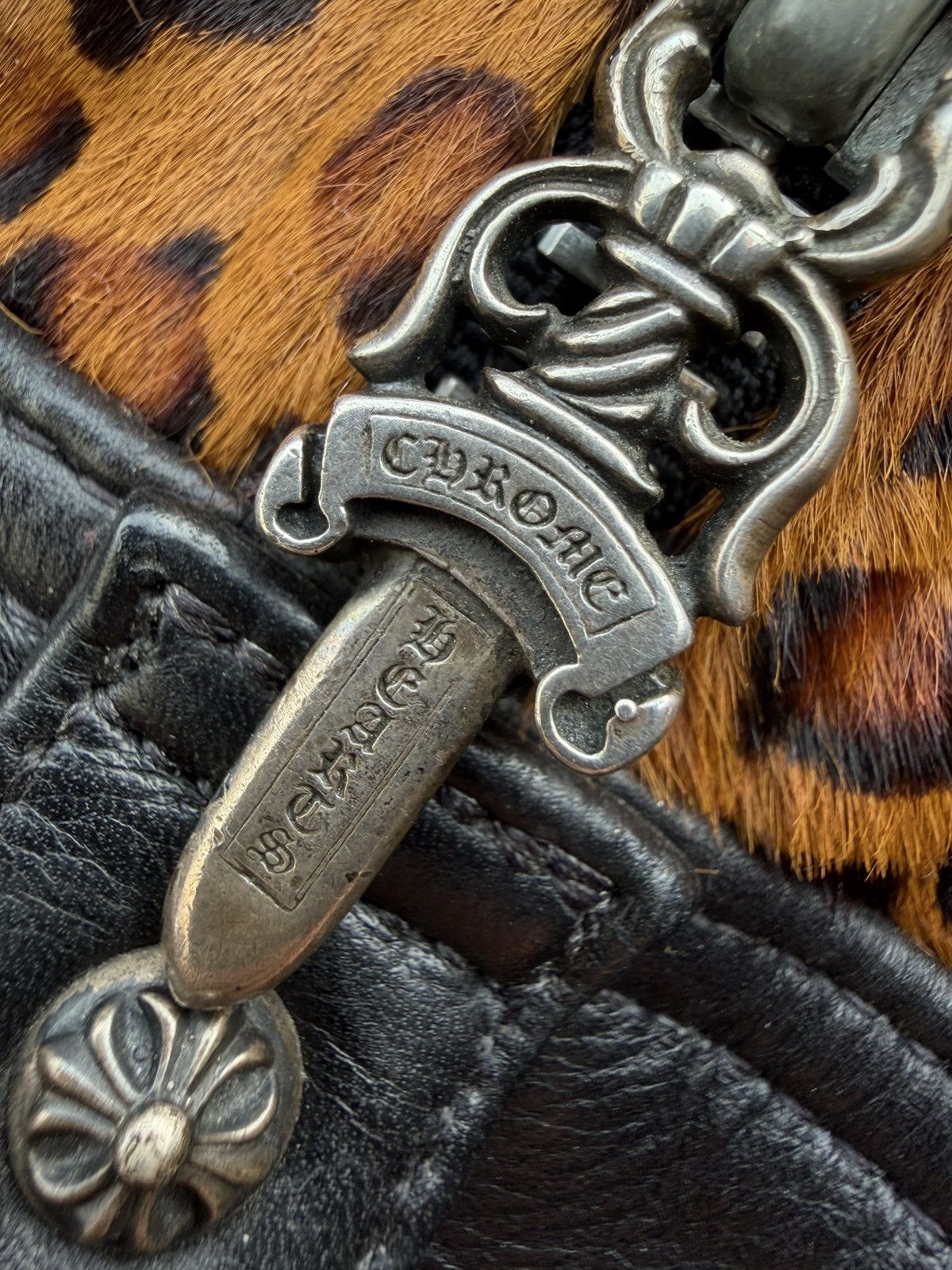 Chrome Hearts Chrome Hearts Leopard Bowling Bag Size ONE SIZE - 7 Thumbnail