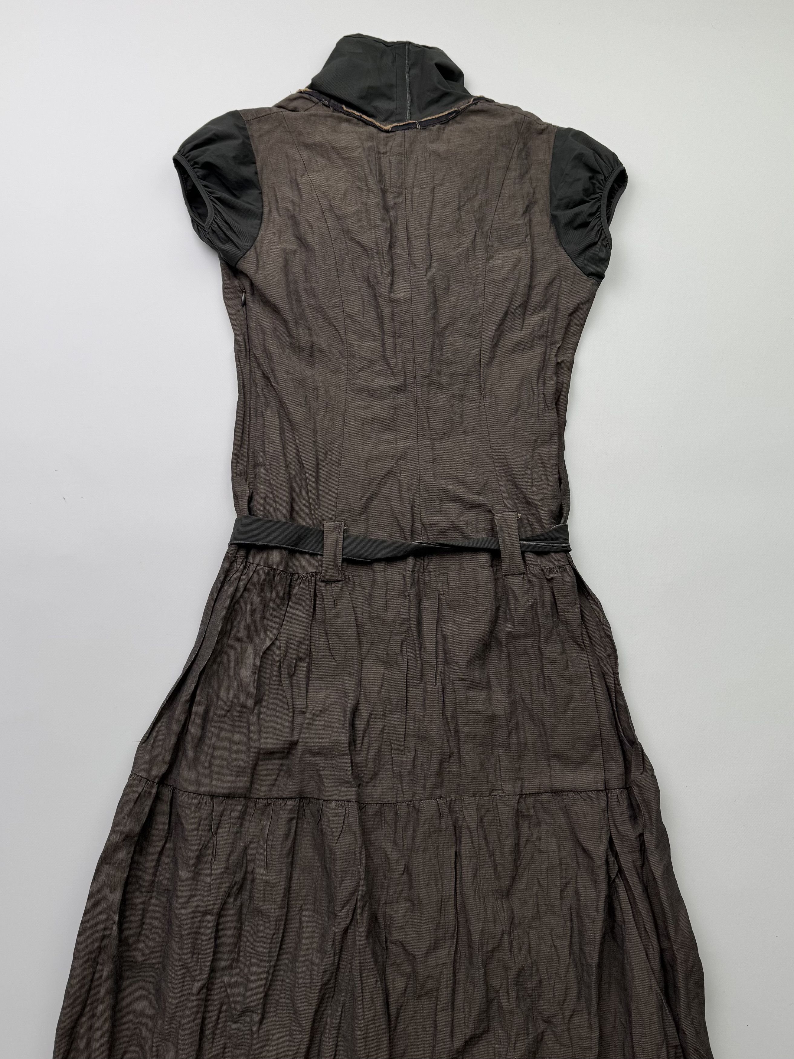 Japanese Brand Glamour Y2K Maxi Dress With Belt B223(V285)E2 Size S / US 4 / IT 40 - 7 Thumbnail