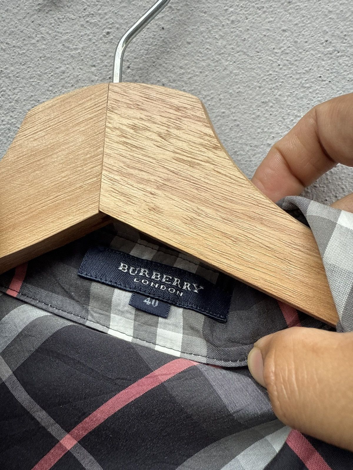 Burberry BURBERRY LONDON Nova Checkered Button Up Shirt Size S / US 4 / IT 40 - 3 Thumbnail