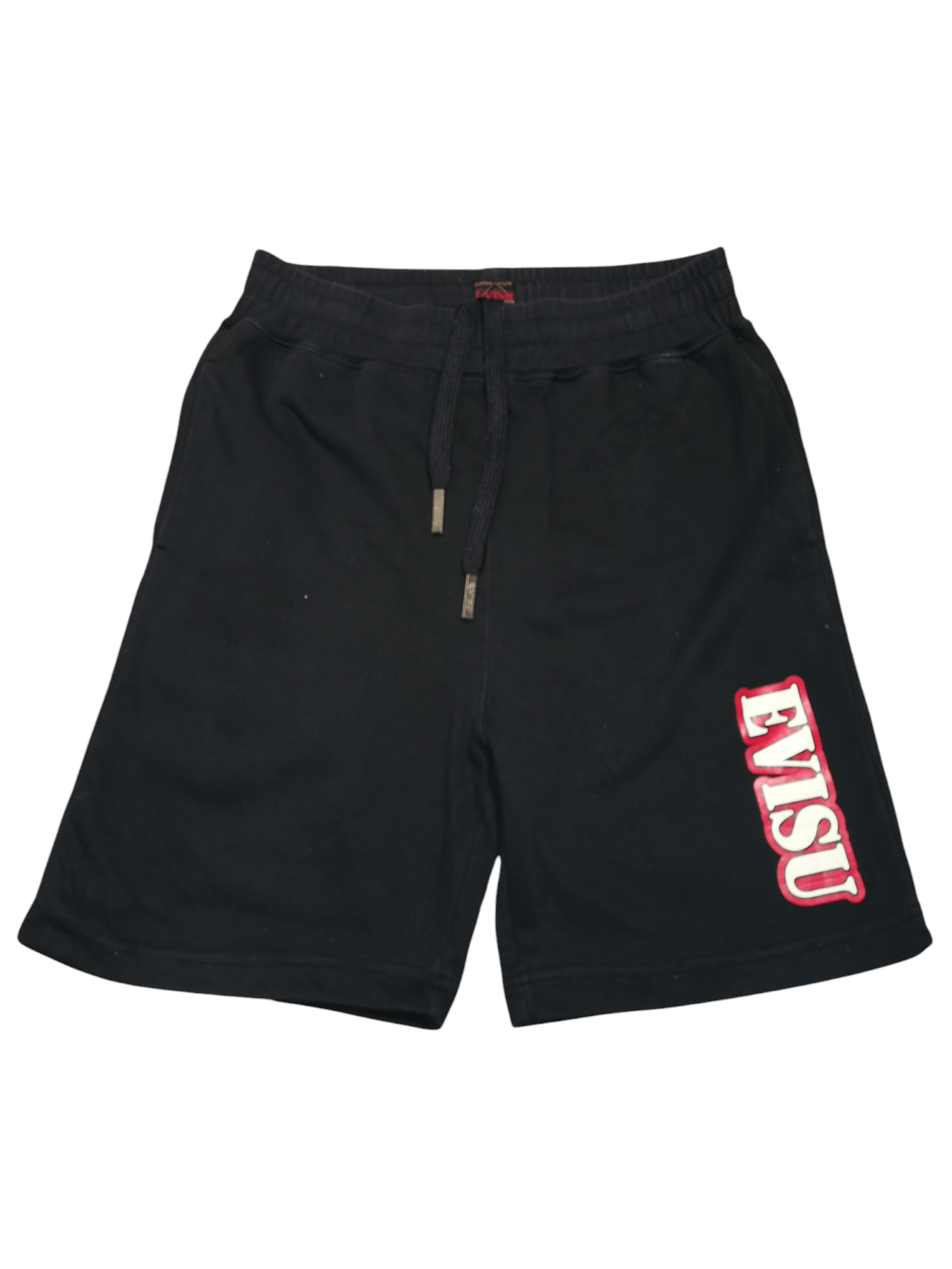 Evisu EVISU DARUMA EBISU AND TIGER DAICOCK PRINTED SWEAT SHORTS Size US 33 - 5 Thumbnail