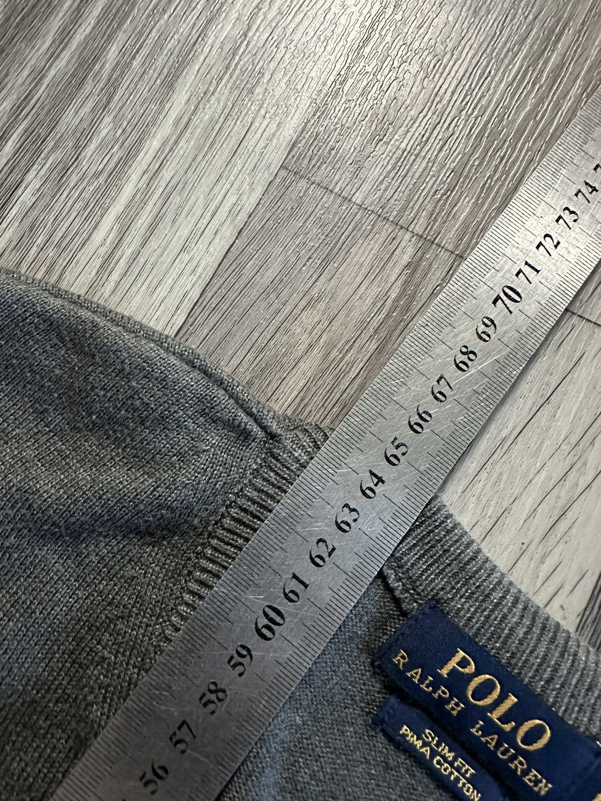 Polo Ralph Lauren Polo Ralph Lauren Grey V neck vintage Sweater size L Size US L / EU 52-54 / 3 - 7 Thumbnail