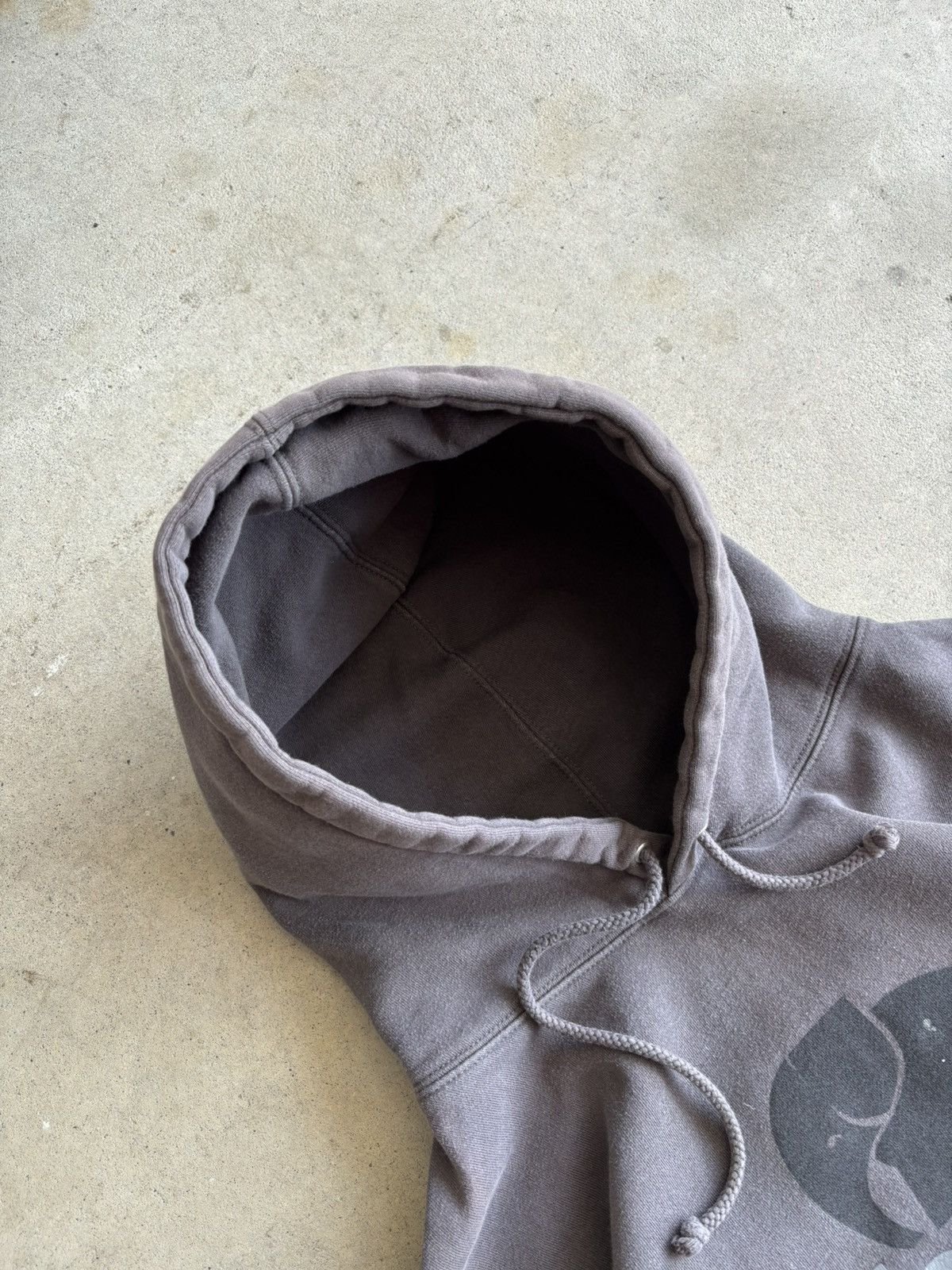 Other × Vintage Crazy 90s Phant Skateboards Boxy Grey Heavyweight Hoodie Size US L / EU 52-54 / 3 - 4 Thumbnail