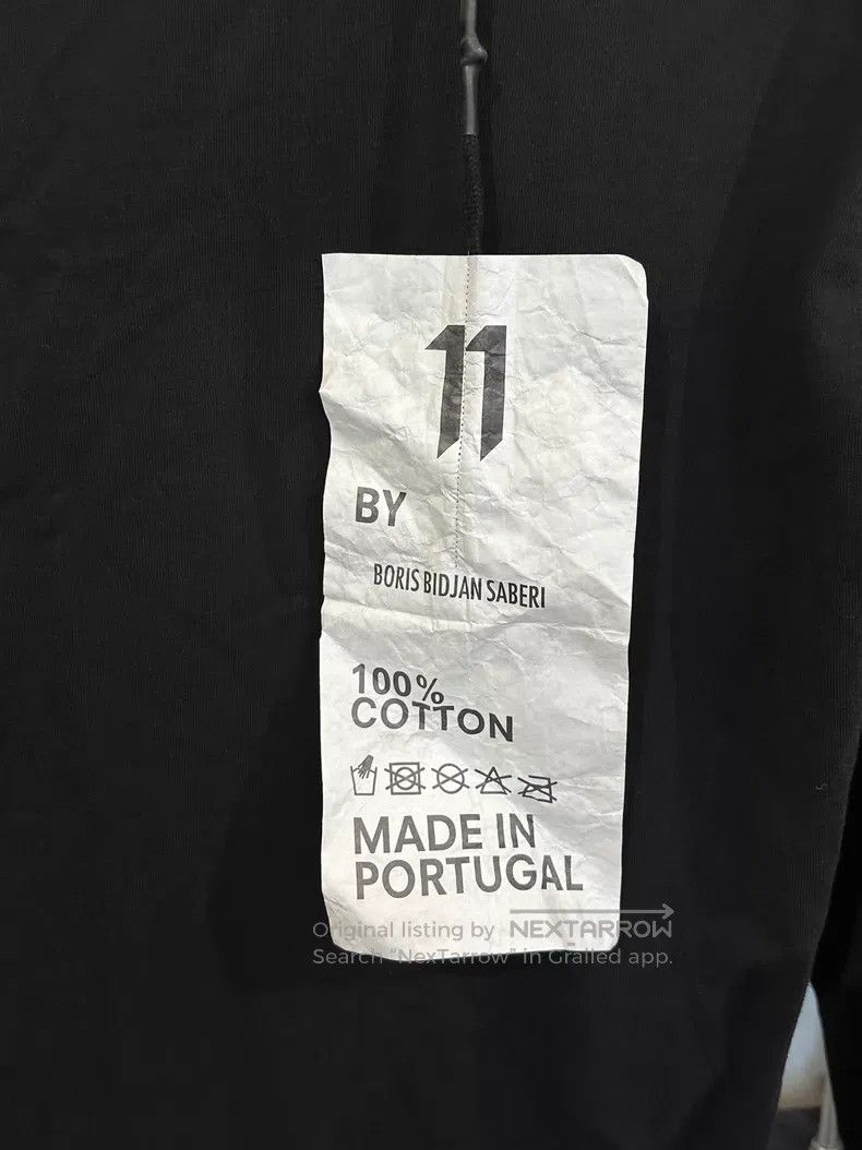 Boris Bidjan Saberi Boris Bidjan Saberi LS1 patchwork print long sleeve tee| Size US XL / EU 56 / 4 - 5 Thumbnail