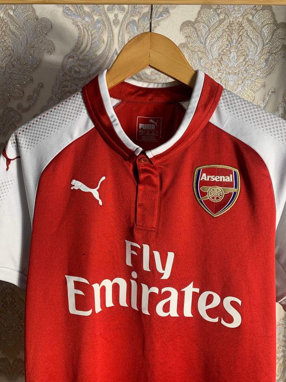 Puma Vintage Puma FC Arsenal London England Soccer Jersey Retro Size US S / EU 44-46 / 1 - 2 Thumbnail