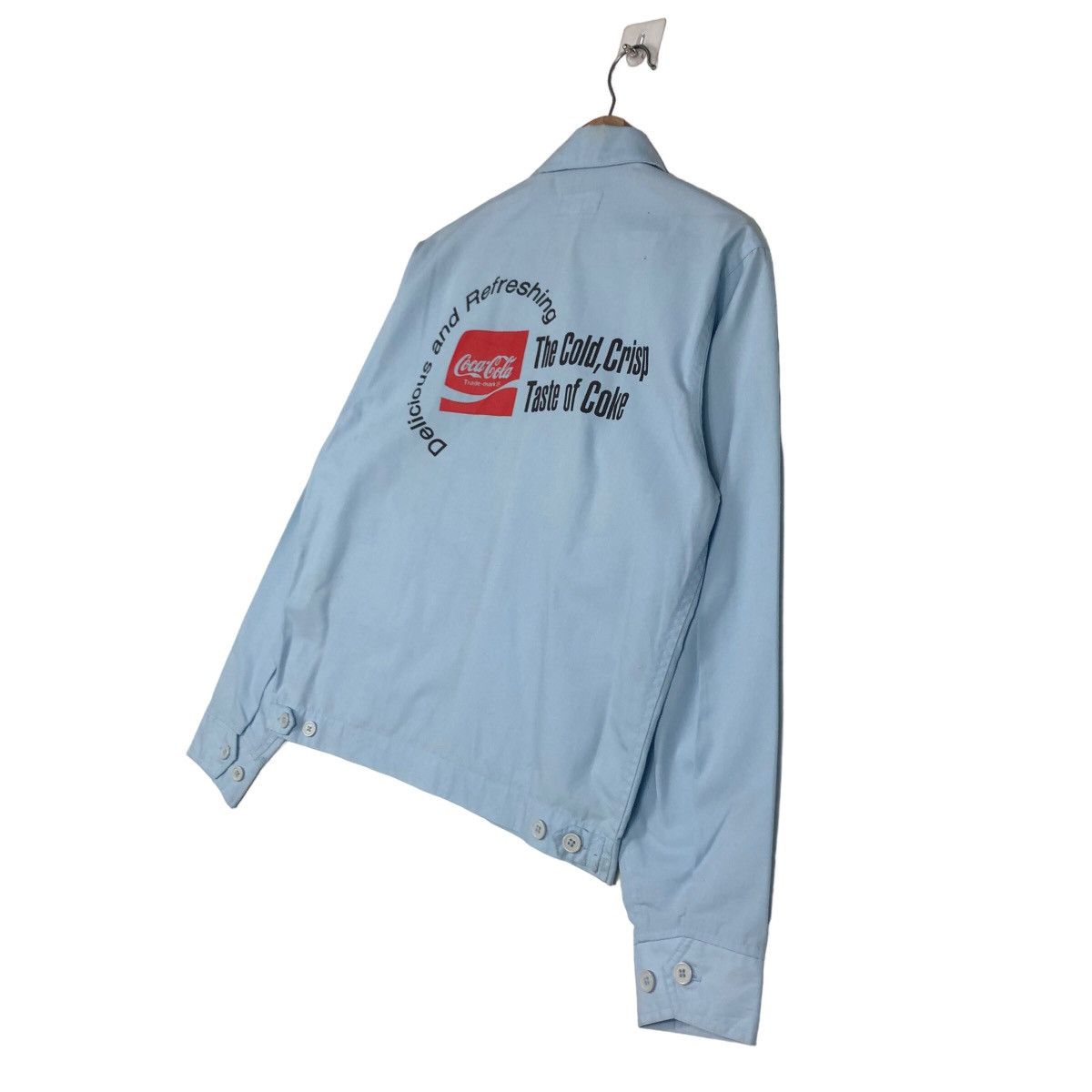 Japanese Brand 🔥Vintage Bomber Jacket Coca Cola Big Logo Patches Size US S / EU 44-46 / 1 - 10 Thumbnail