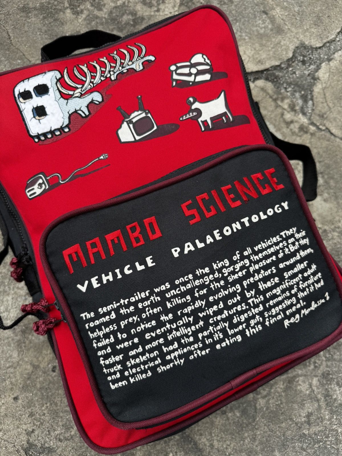 Vintage Vintage mambo science bagpack Size ONE SIZE - 3 Thumbnail