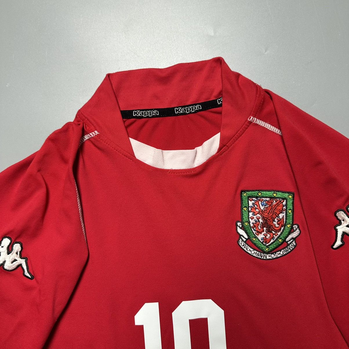 Adidas WALES KAPPA 2002/2004 FOOTBALL HOME JERSEY #10 GARY SPEED Size US L / EU 52-54 / 3 - 4 Thumbnail