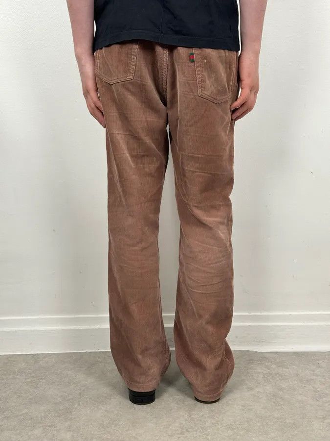 Gucci Gucci Light Brown Velvet Pants Size US 32 / EU 48 - 4 Thumbnail