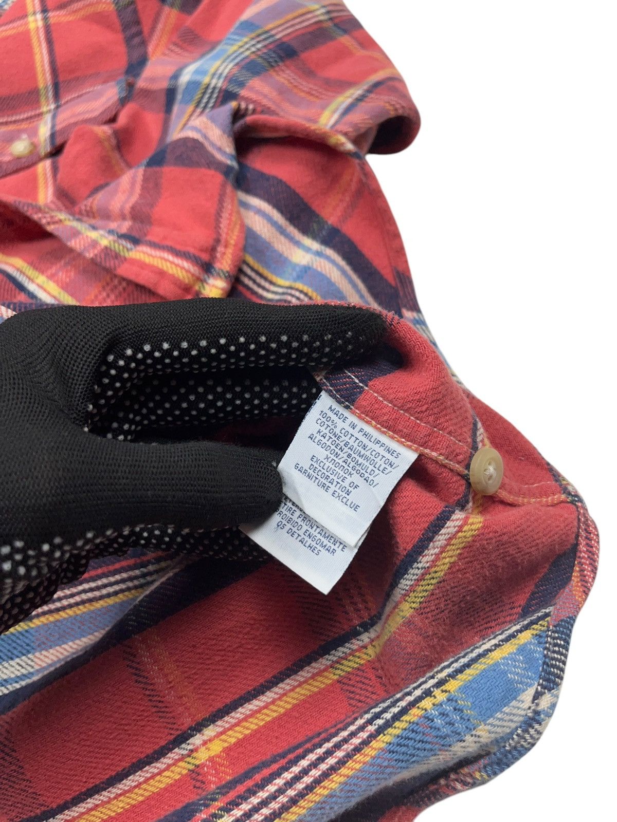 Hunter × Polo Ralph Lauren × Vintage Vintage Polo Ralph Lauren Flannel Plaid Hunting Shirt Size US XL / EU 56 / 4 - 5 Thumbnail