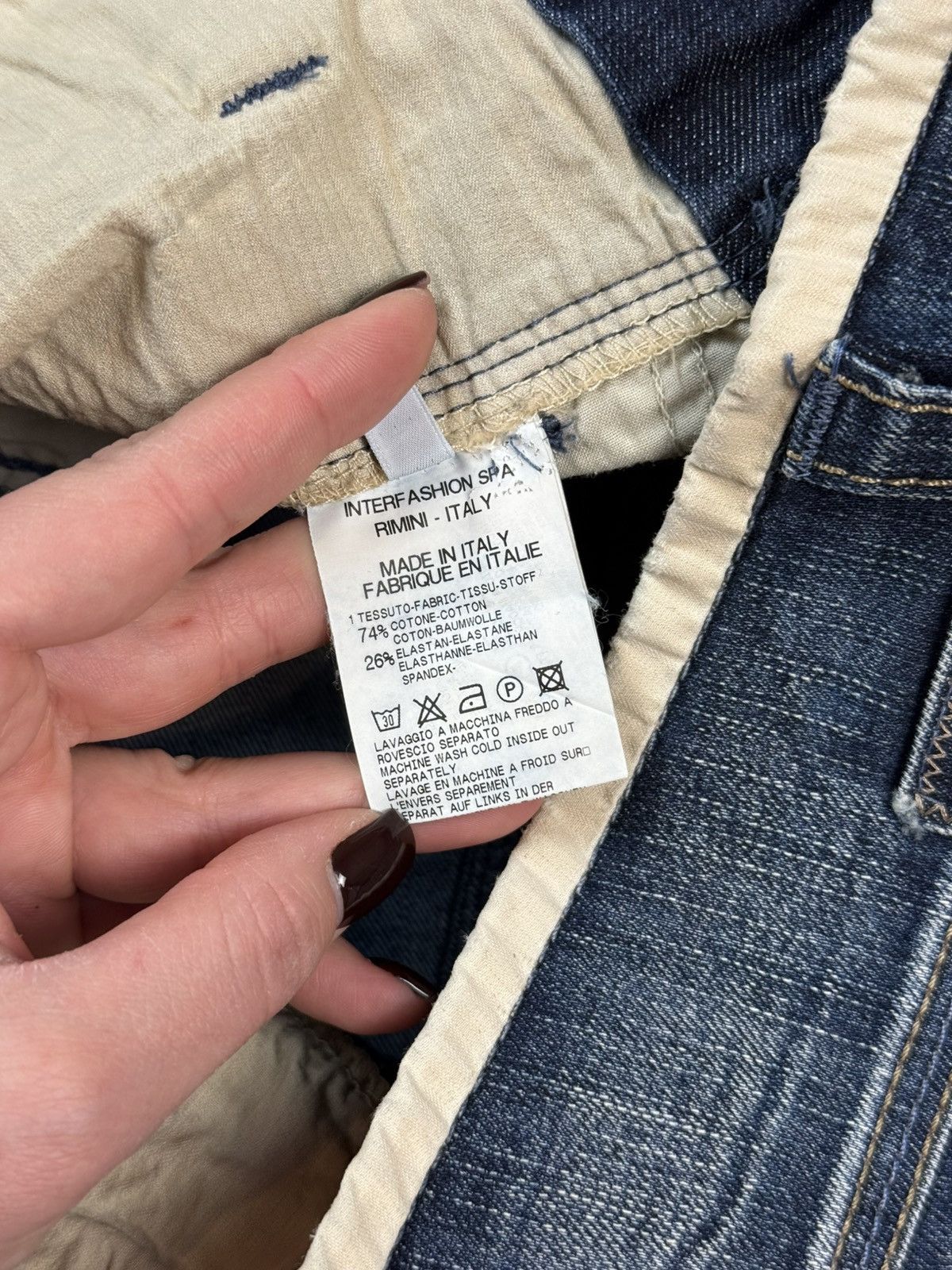 Marithe + Francois Girbaud Marithe Francois Girbaud Vintage Avant-Garde Denim Shorts Size 29" - 9 Thumbnail