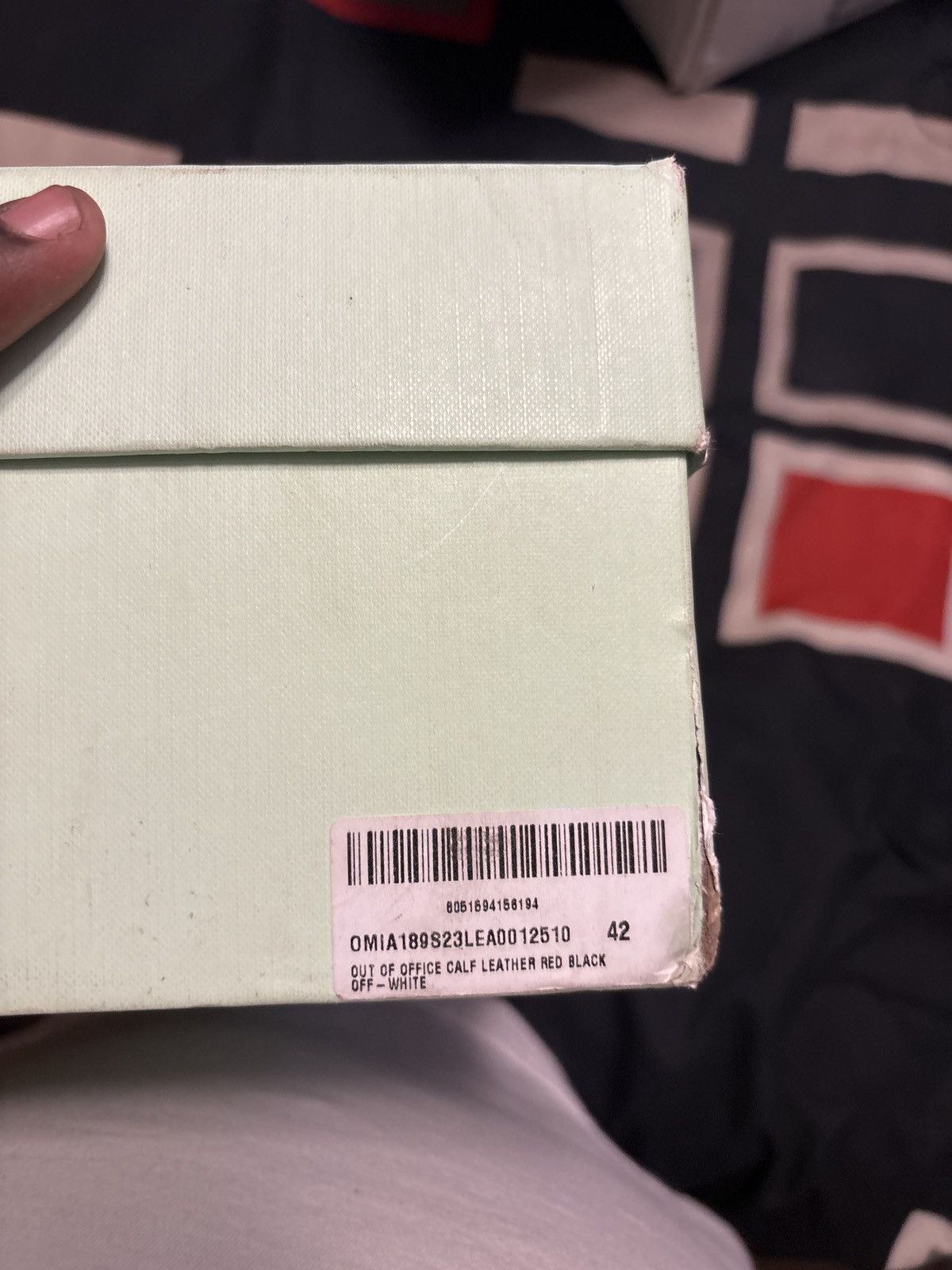 Off-White Black and red off whites Size US 9 / EU 42 - 7 Thumbnail