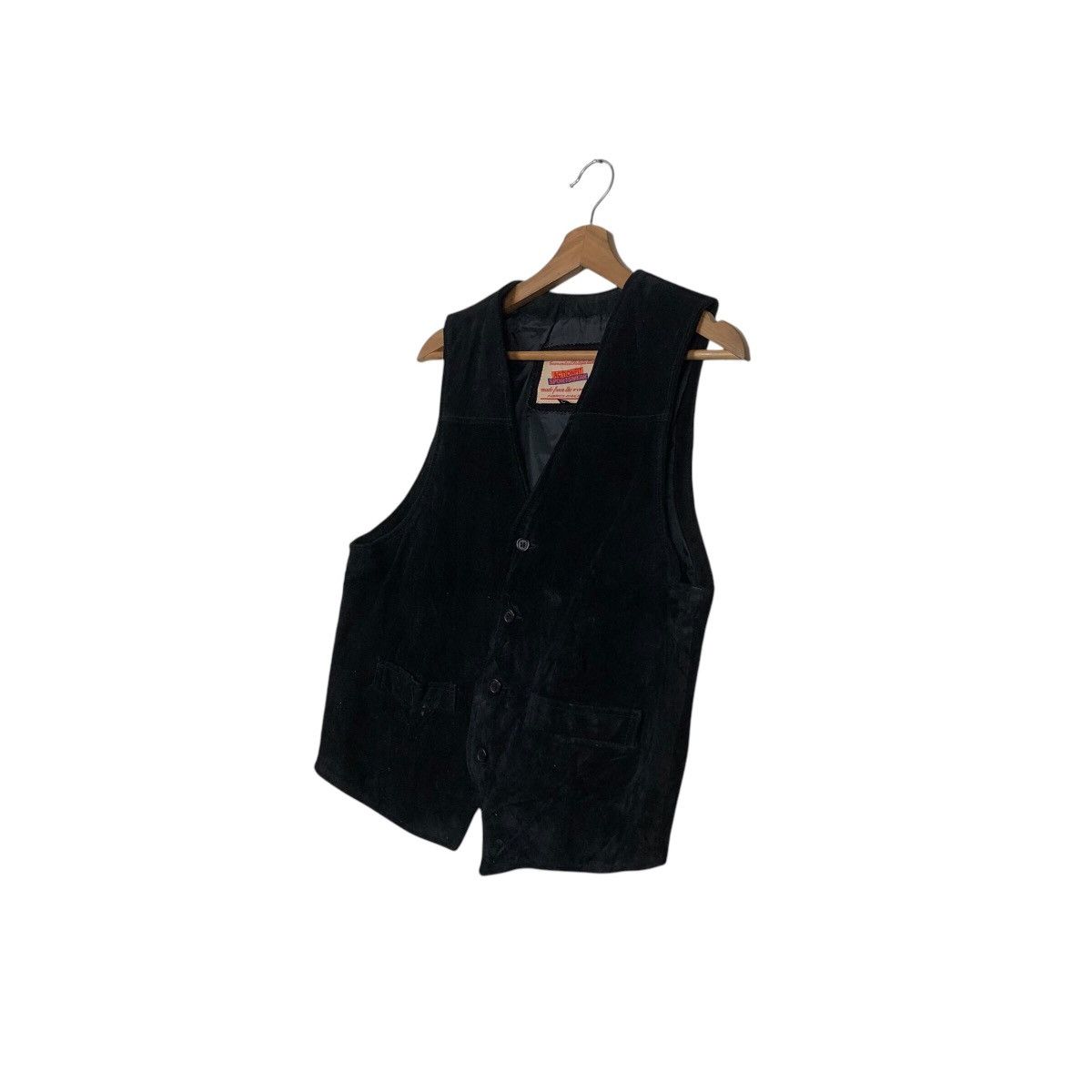 Genuine Leather 📌Vintage Tank Top Vest Genuine Leather Actionfit Sportswear Size US L / EU 52-54 / 3 - 2 Thumbnail