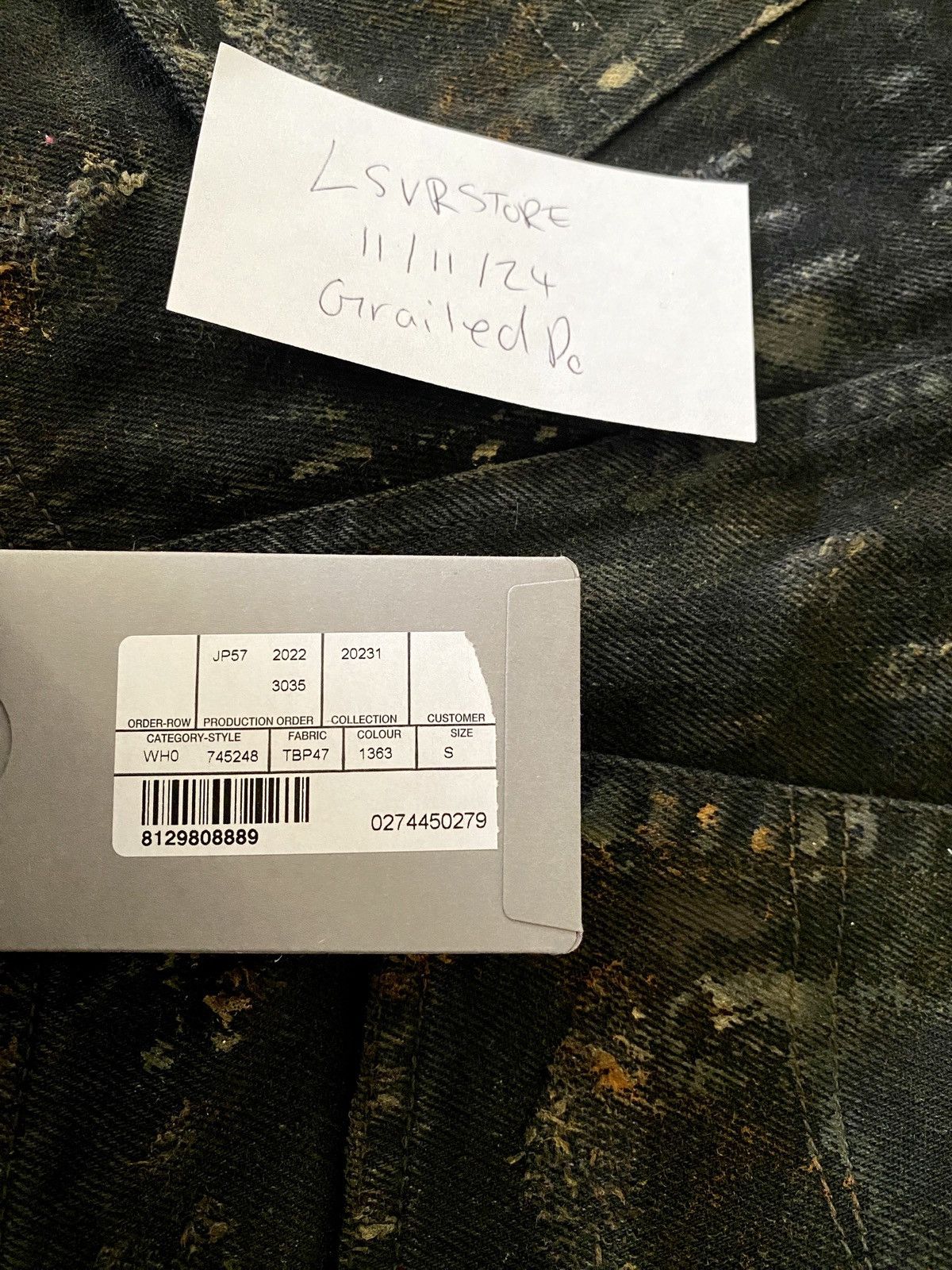 Balenciaga Balenciaga Runway Mud Jean Super Destroyed SS23 Small Size US 32 / EU 48 - 6 Thumbnail