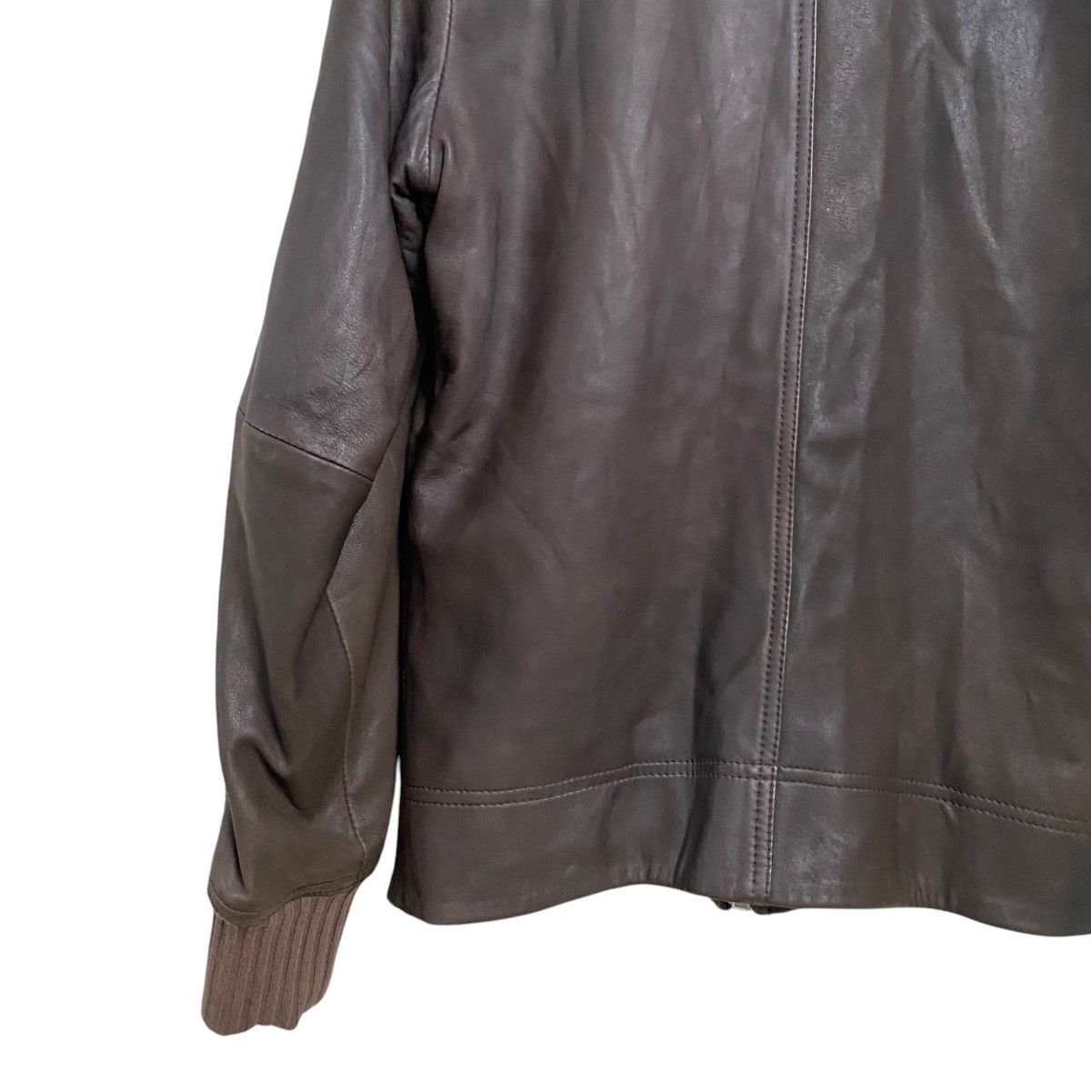 Diesel Vintage Diesel Leather Jacket 'Trabajadores Size US M / EU 48-50 / 2 - 10 Thumbnail