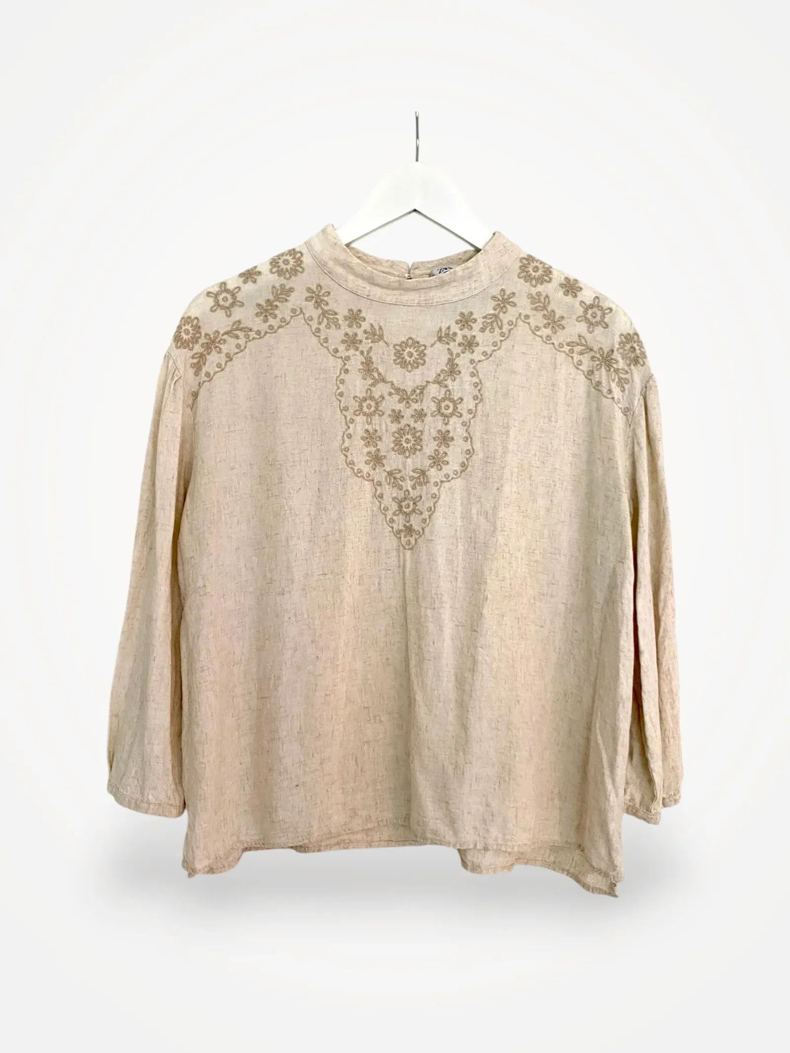 Zara Zara Blouse Size L / US 10 / IT 46 - 1 Thumbnail