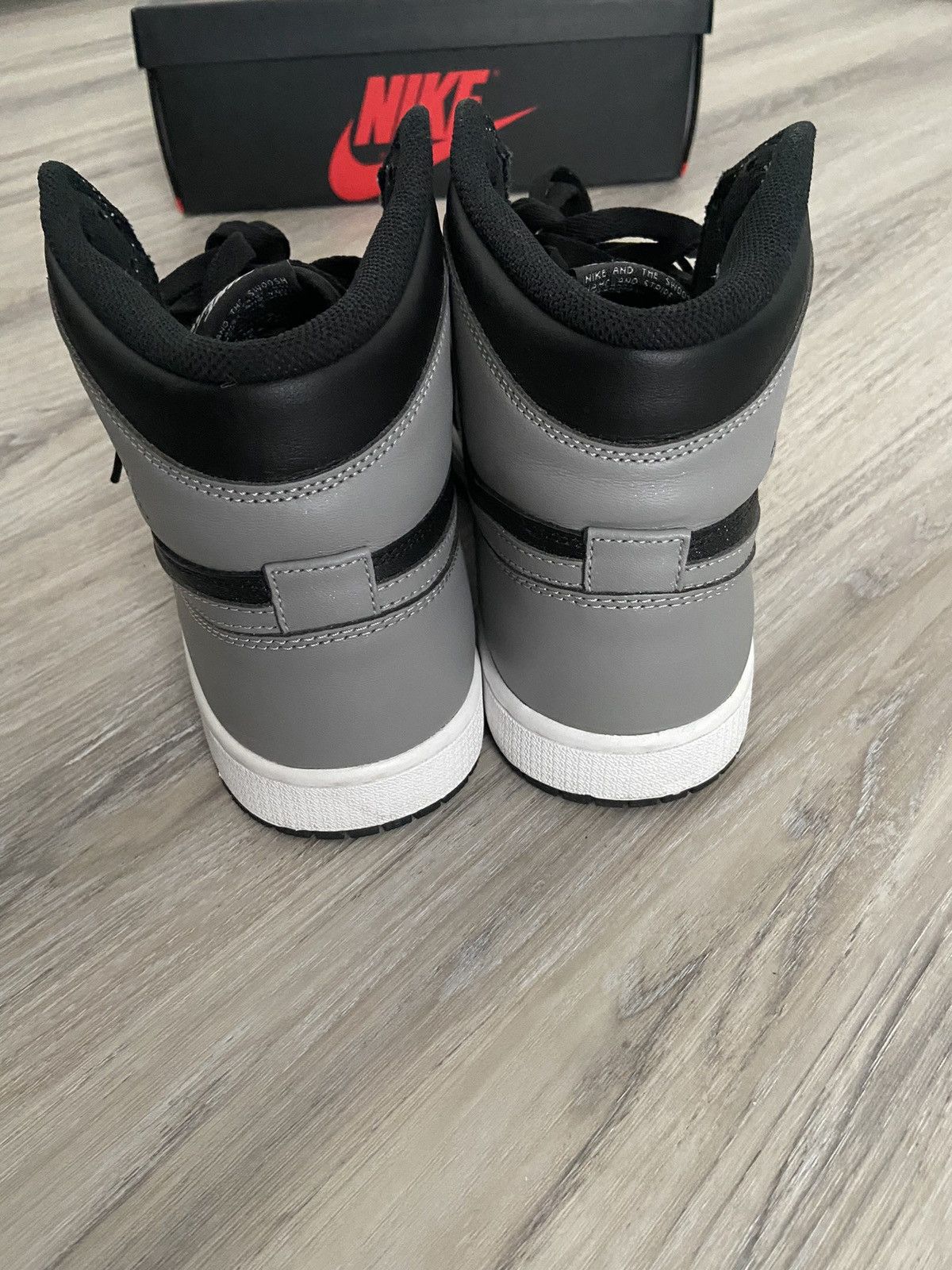 Jordan Brand 2013 Jordan 1 High OG Shadow Size US 11 / EU 44 - 6 Thumbnail