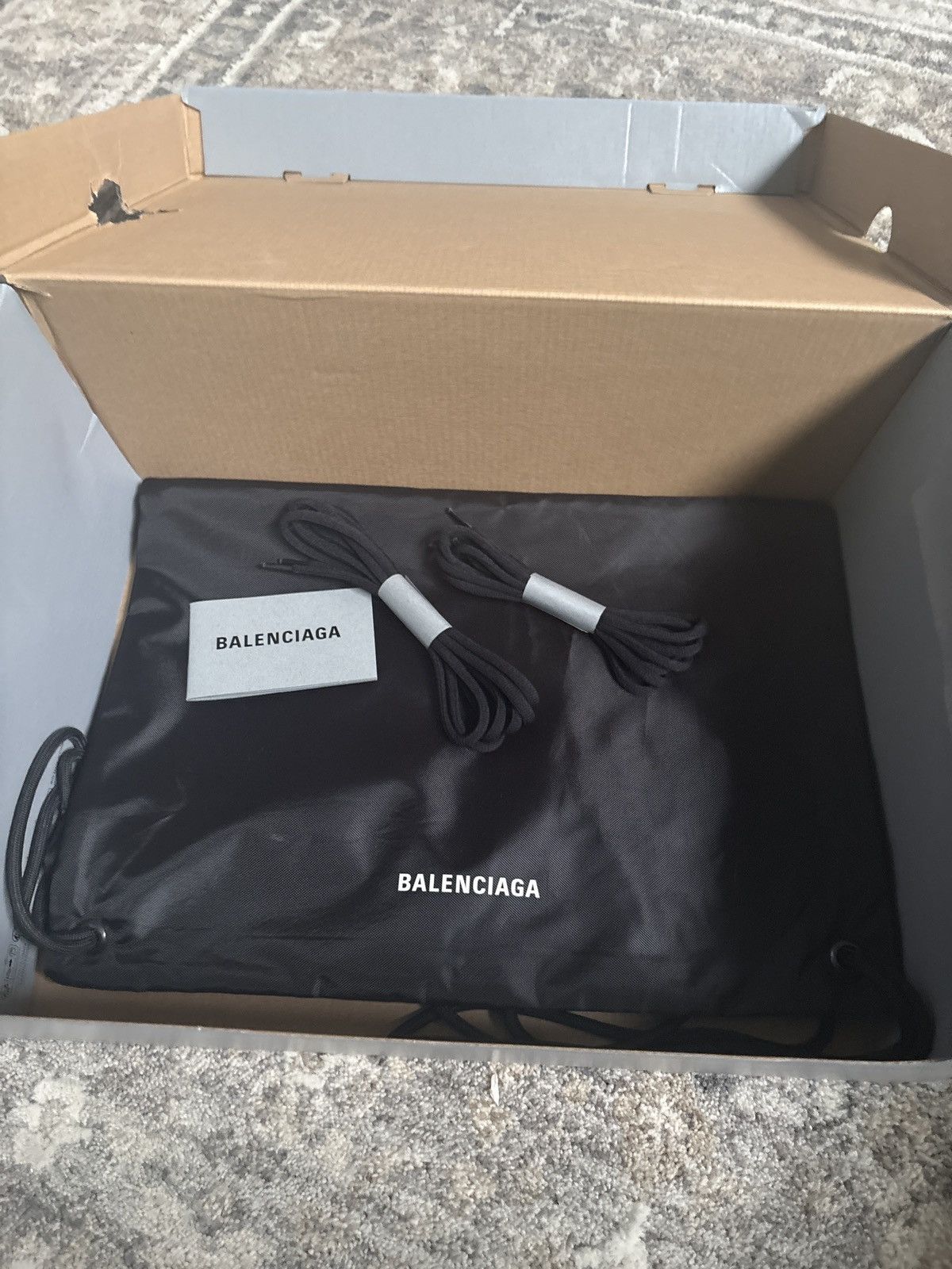 Balenciaga Track Destroyed Canvas Size US 9 / EU 42 - 7 Thumbnail