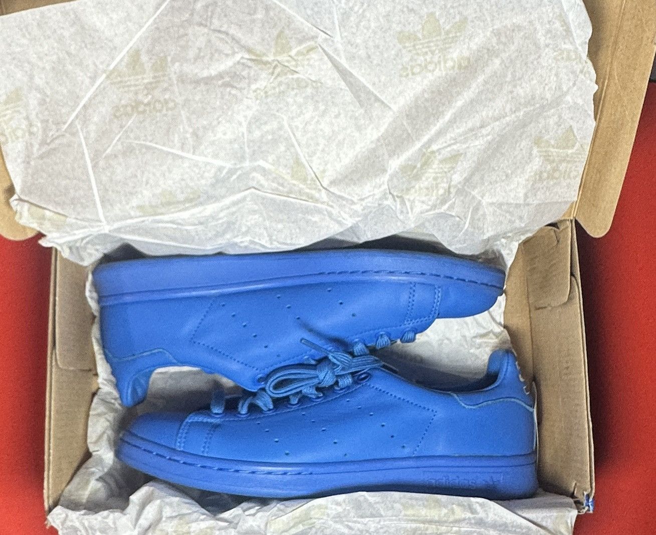Adidas × Pharrell Size 8 - Adidas Pharrell Williams x Stan Smith Blue Size US 8 / EU 41 - 9 Thumbnail