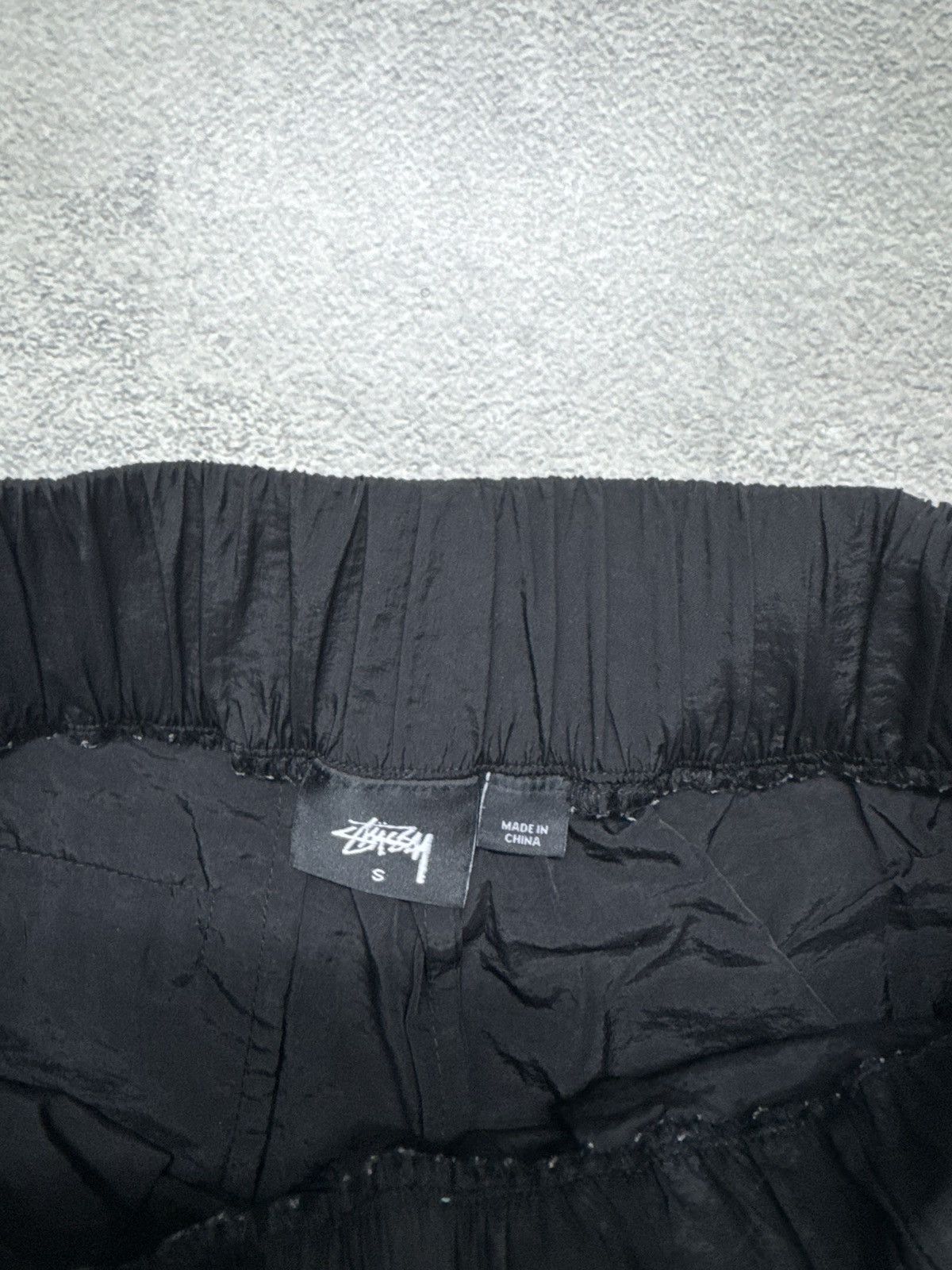 Stussy Vintage Y2k Stussy Big Logo Nylon Shorts Size 27" / US 4 / IT 40 - 7 Thumbnail