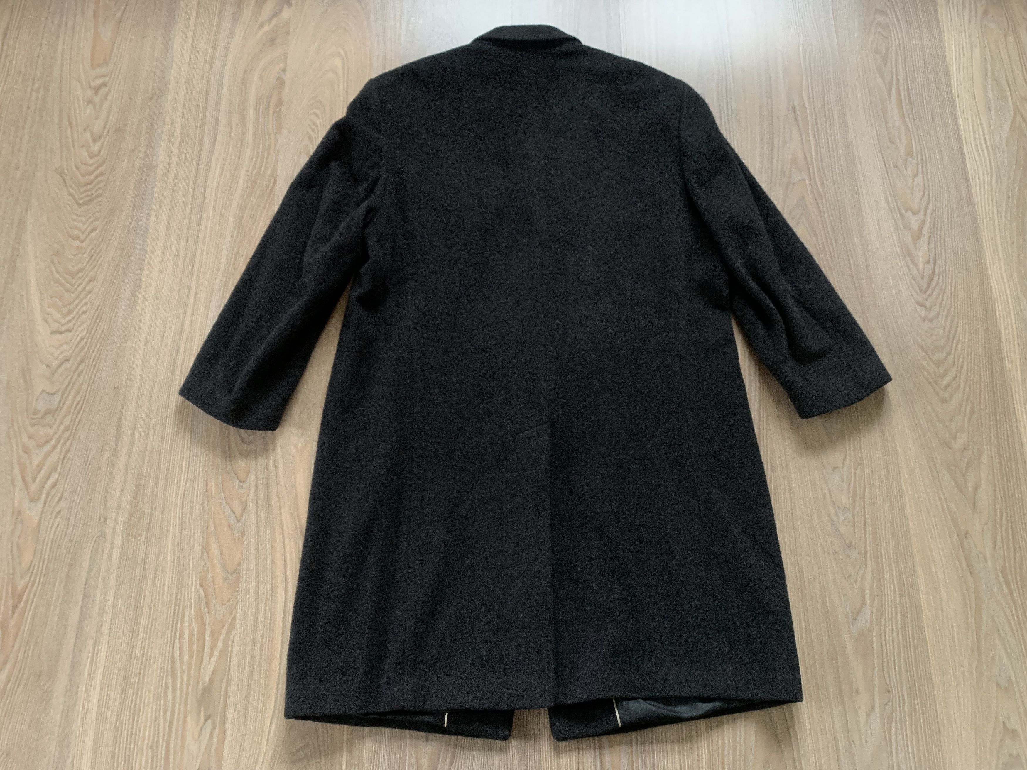 Other Theo Wormland Cashmere Wool Long Black Coat Size US L / EU 52-54 / 3 - 3 Thumbnail