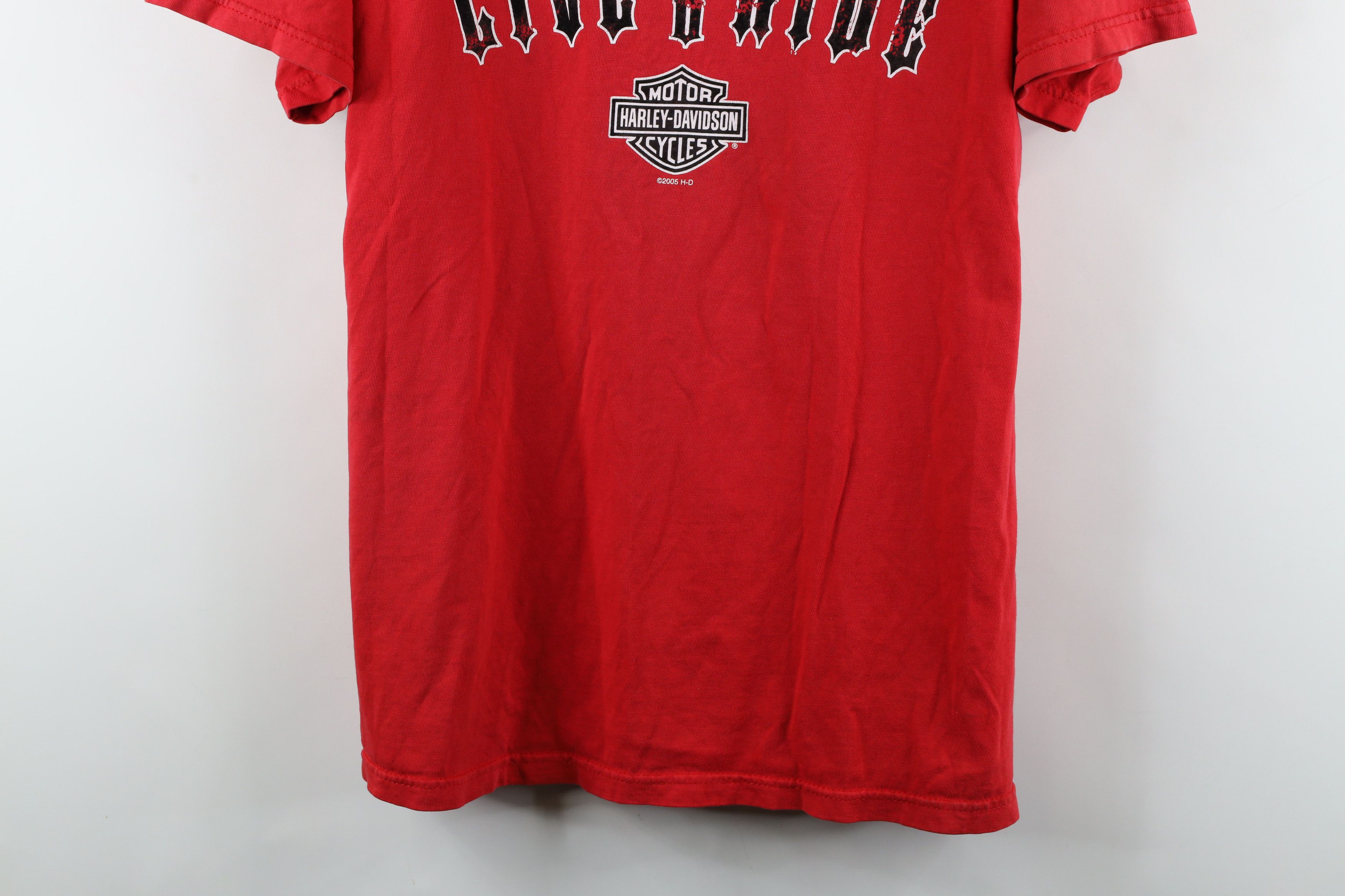 Harley Davidson × Vintage Vintage Y2K 2005 Harley Davidson Alligator T-Shirt US Size US L / EU 52-54 / 3 - 3 Thumbnail