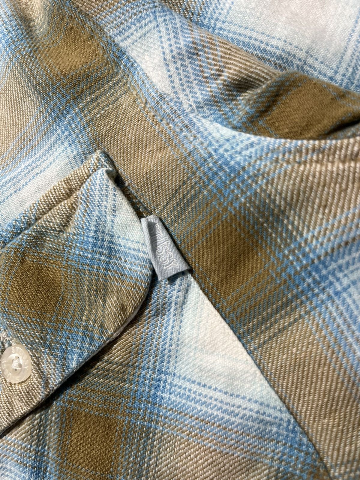 Stussy Rare stussy flannel button up shirt Size US M / EU 48-50 / 2 - 6 Thumbnail