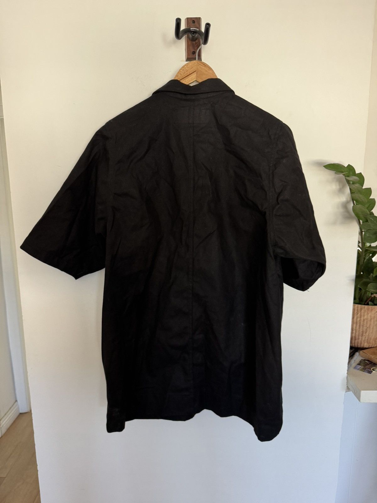 Rick Owens Waxed Magnum Shirt Size US L / EU 52-54 / 3 - 3 Thumbnail