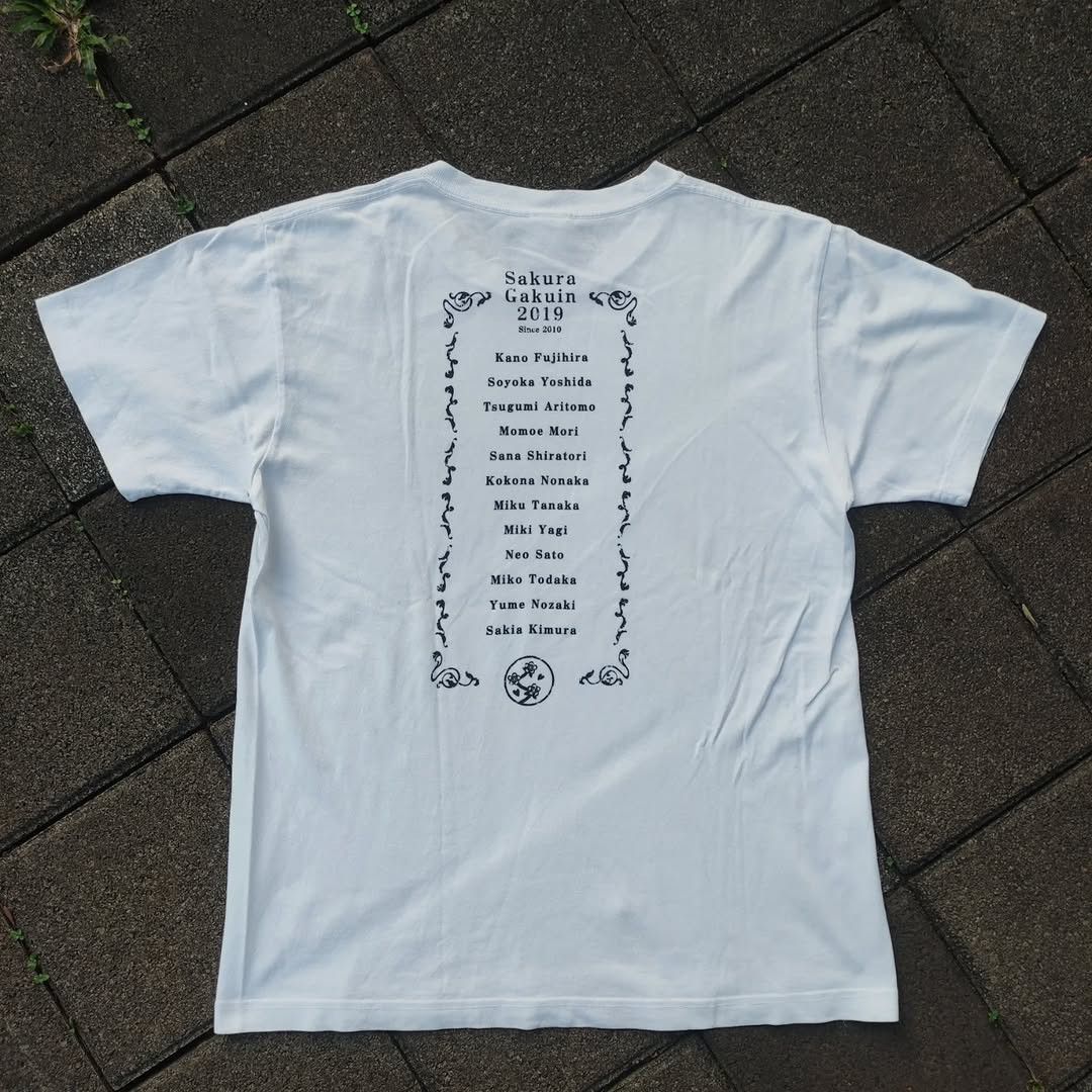 Band Tees Sakura Gakuin BABYMETAL Nendo 2019 Tee Size US L / EU 52-54 / 3 - 1 Thumbnail