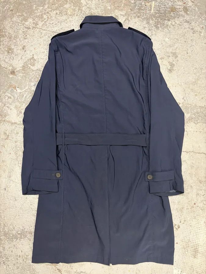 Prada AW2008 Prada Navy Nylon Belted Trench Jacket Size US M / EU 48-50 / 2 - 6 Thumbnail