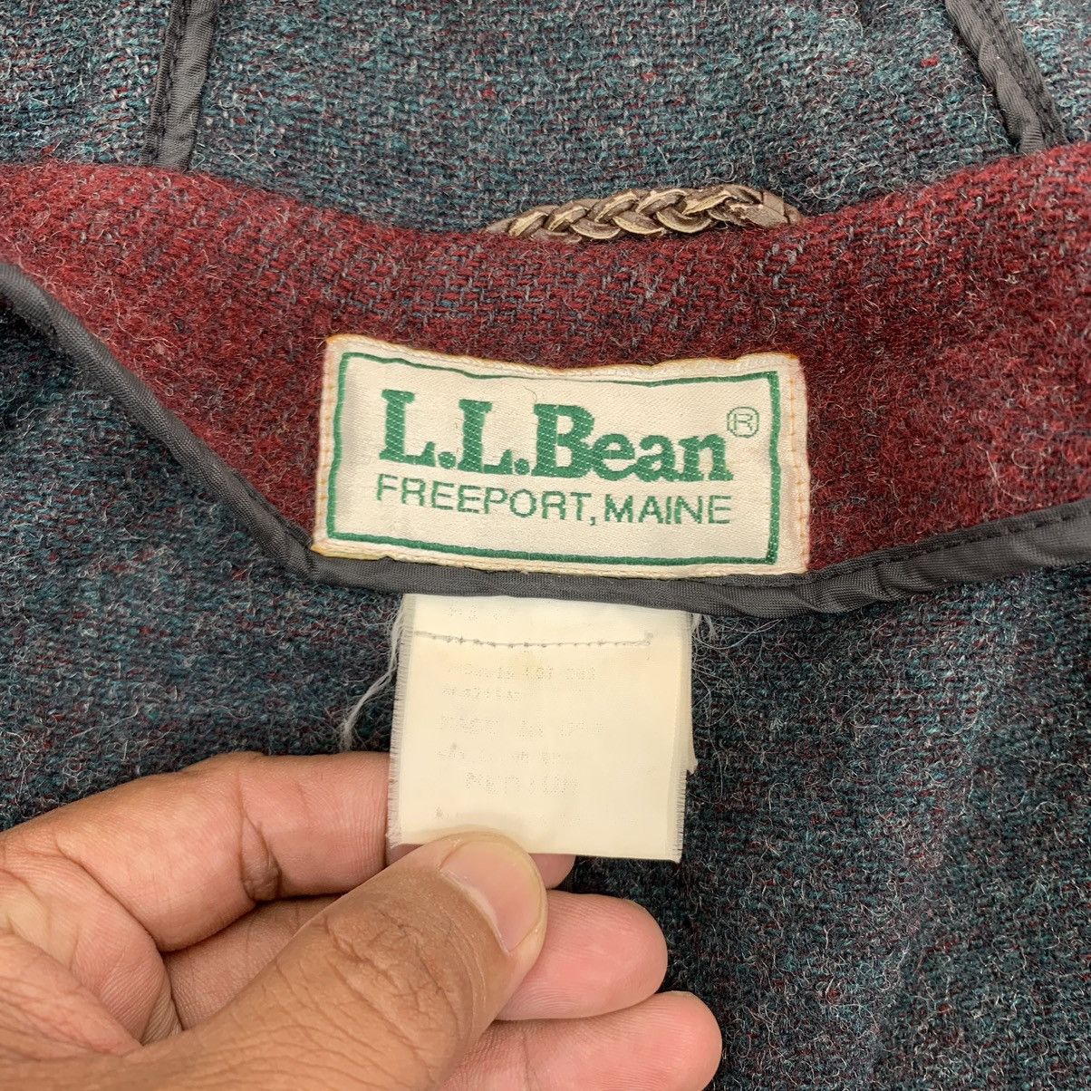 L.L. Bean × Vintage VINTAGE L.L. BEAN OUTDOOR WOOL HOODIE PARKA JACKET Size US M / EU 48-50 / 2 - 6 Thumbnail