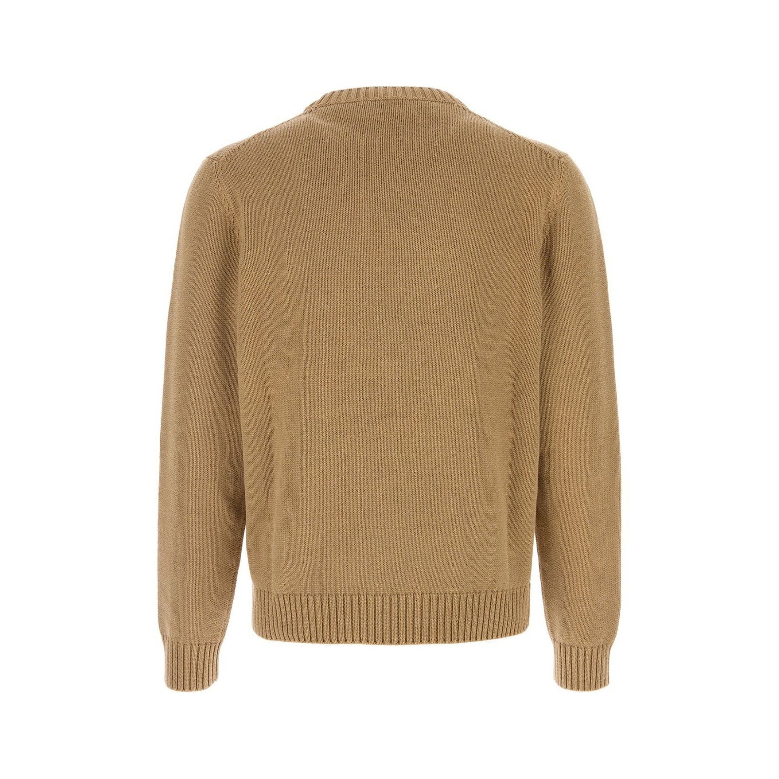Prada PRADA Brown Cotton Sweater New & Authentic (Men's size:M;) Size US M / EU 48-50 / 2 - 2 Thumbnail