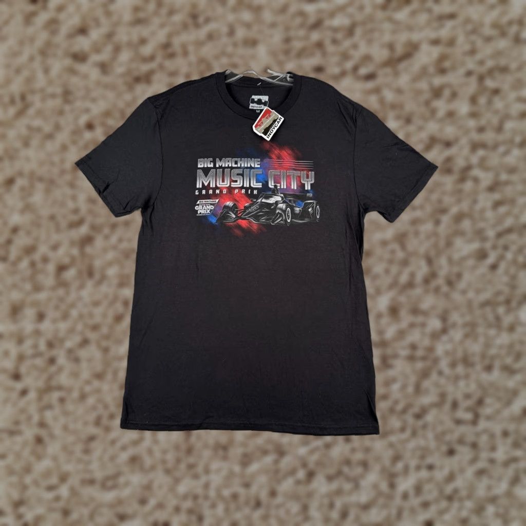 Vintage VINTAGE Legends Global Merchandise IndyCar T-Shirt Men Medium Black Racing 2023 Crew Neck Size US M / EU 48-50 / 2 - 1 Thumbnail