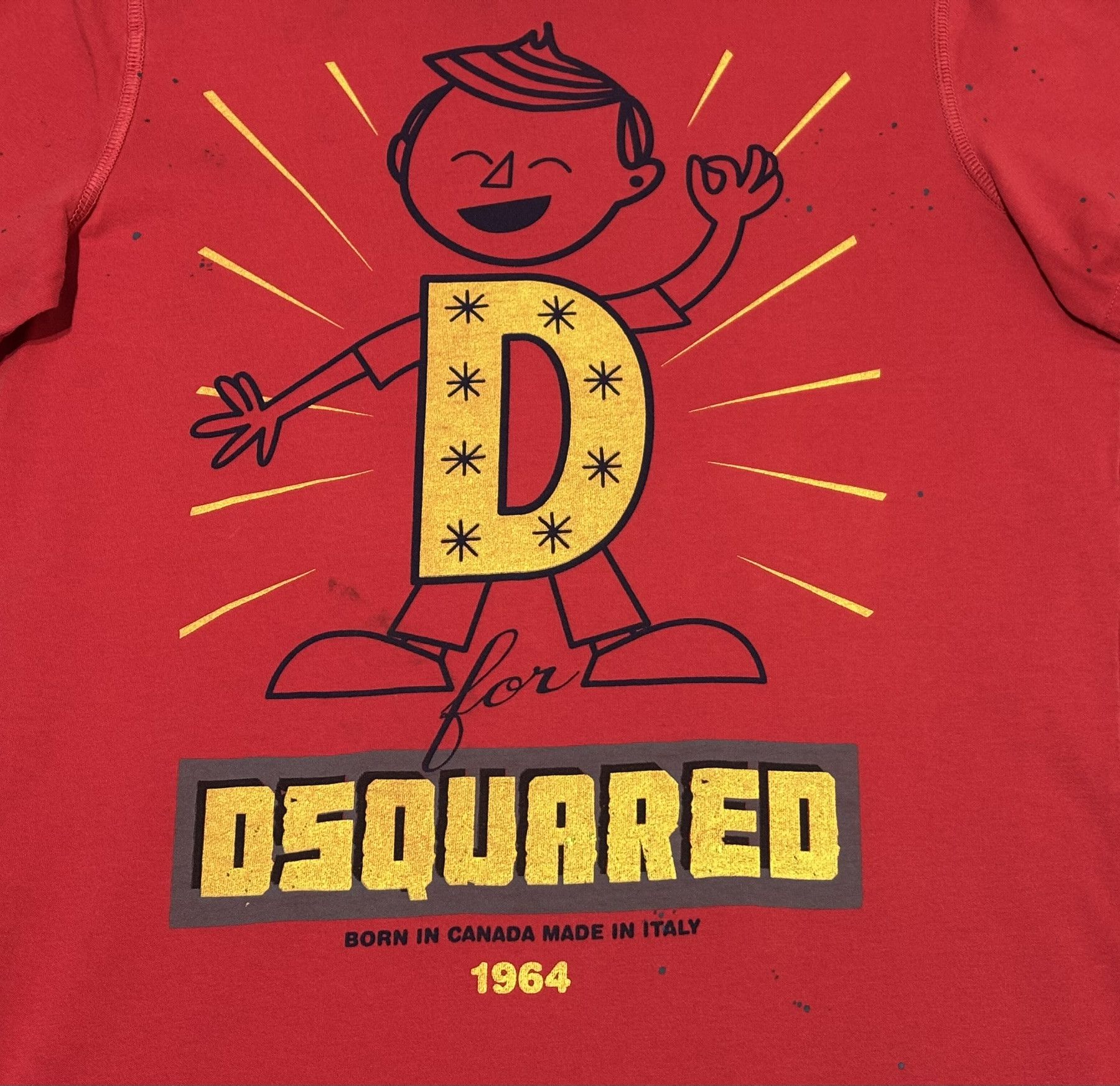 Dsquared2 Dsquared2 Red T-shirt Size XS Size US XS / EU 42 / 0 - 4 Thumbnail