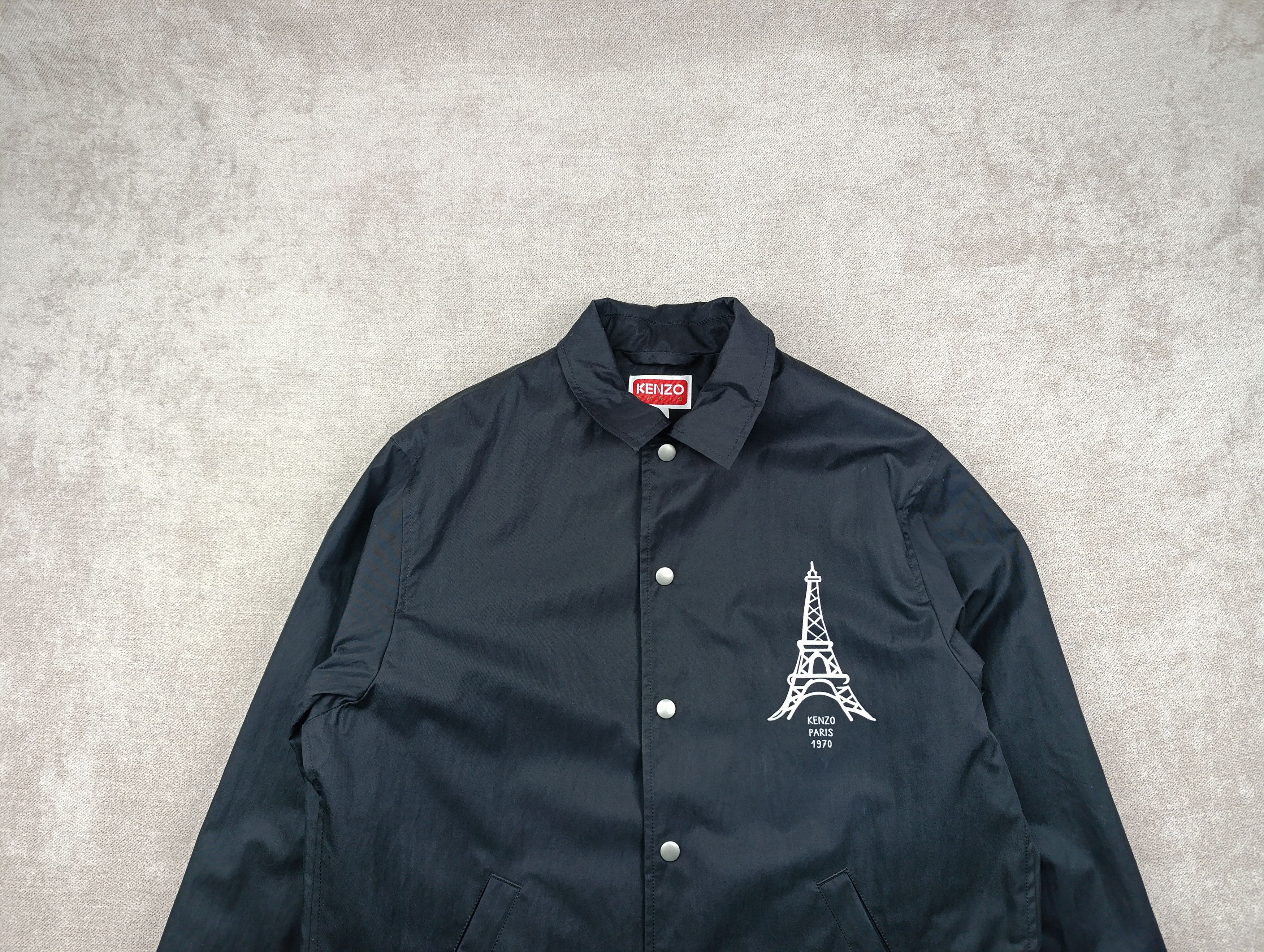 Kenzo Kenzo Paris Japan Coach Jacket, Mount Fuji, Eiffel Tower Size US S / EU 44-46 / 1 - 5 Thumbnail