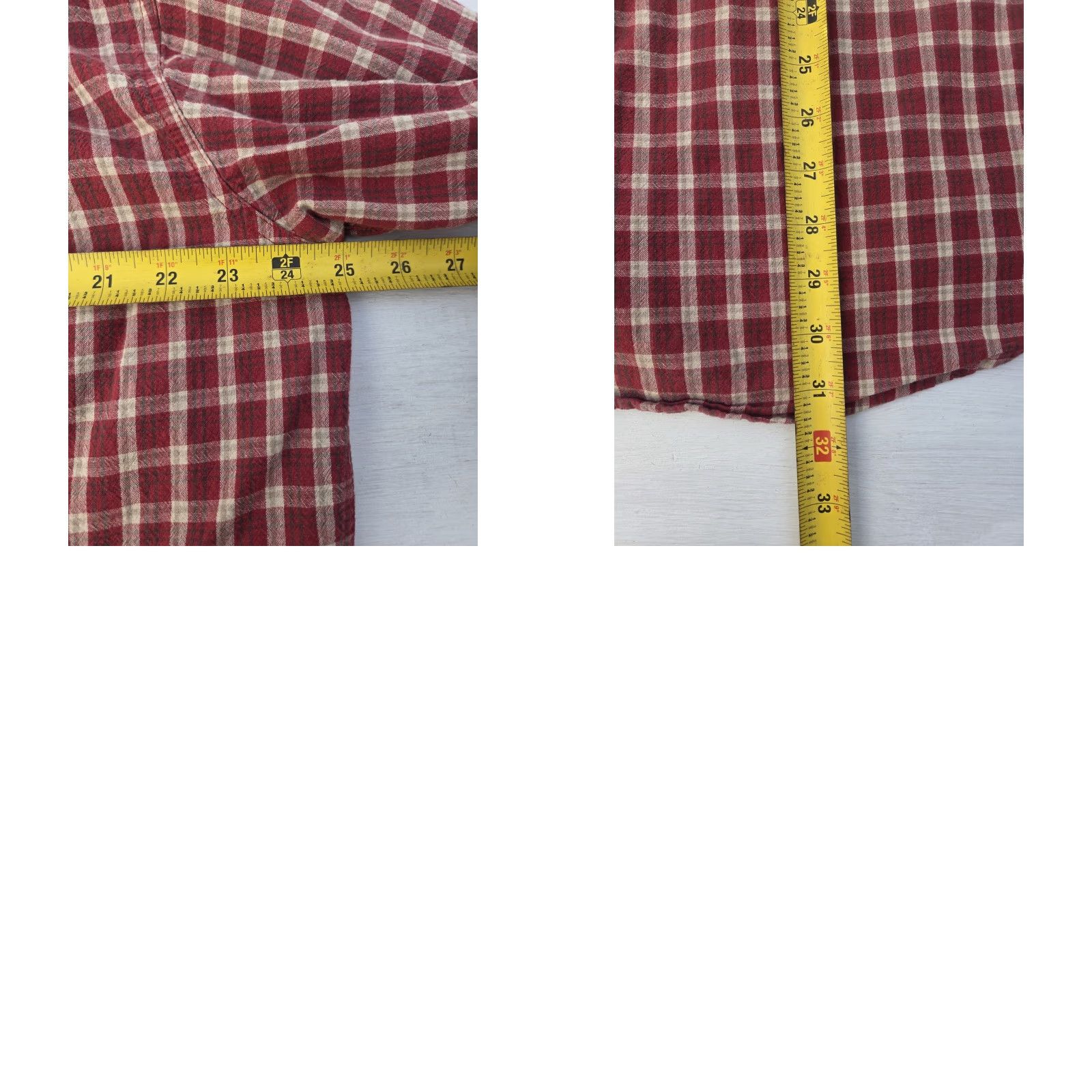 Vintage VINTAGE RedHead Button-Down Shirt Mens XL Short Sleeve Red Plaid Pockets READ Size US XL / EU 56 / 4 - 8 Thumbnail