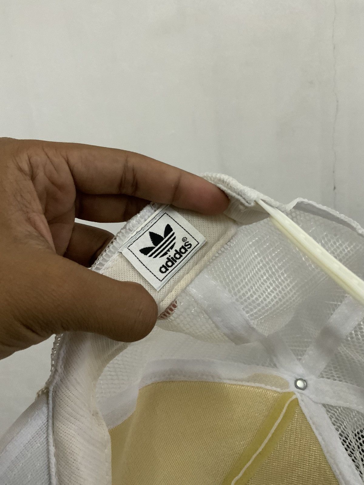Japanese Brand Respect White Trucker Hat Size ONE SIZE - 11 Thumbnail
