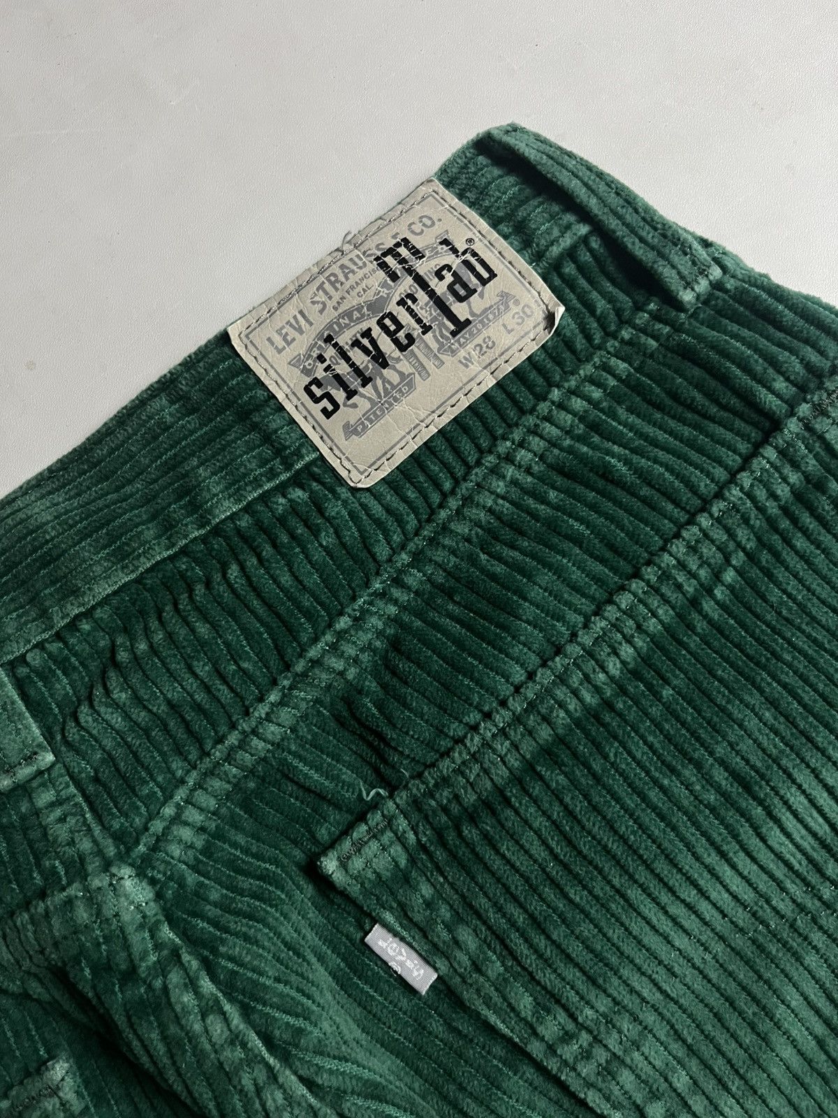 Levi's Vintage Clothing 00s Levis Silver Tab Baggy Corduray Size US 28 / EU 44 - 7 Thumbnail