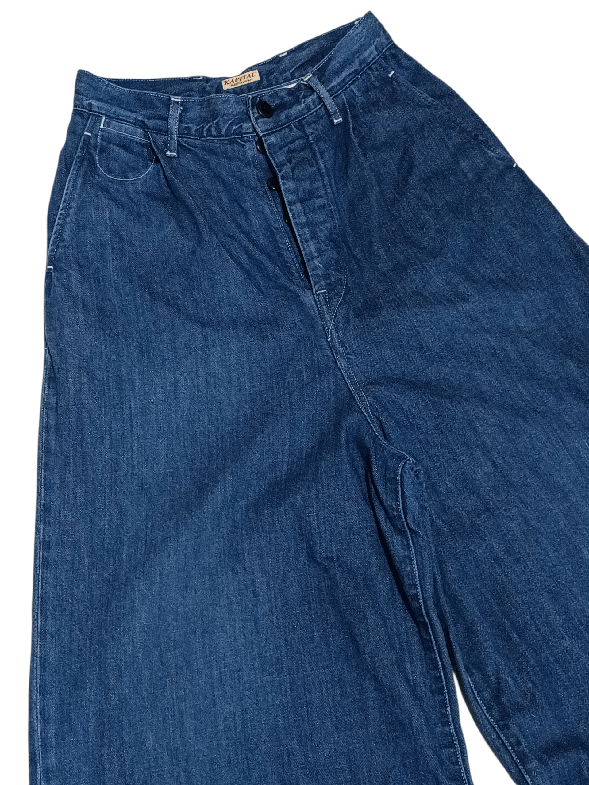 Kapital Kapital Japan Denim Pants Wide Leg Size XS Size 25" / US 0 / IT 36 - 6 Thumbnail