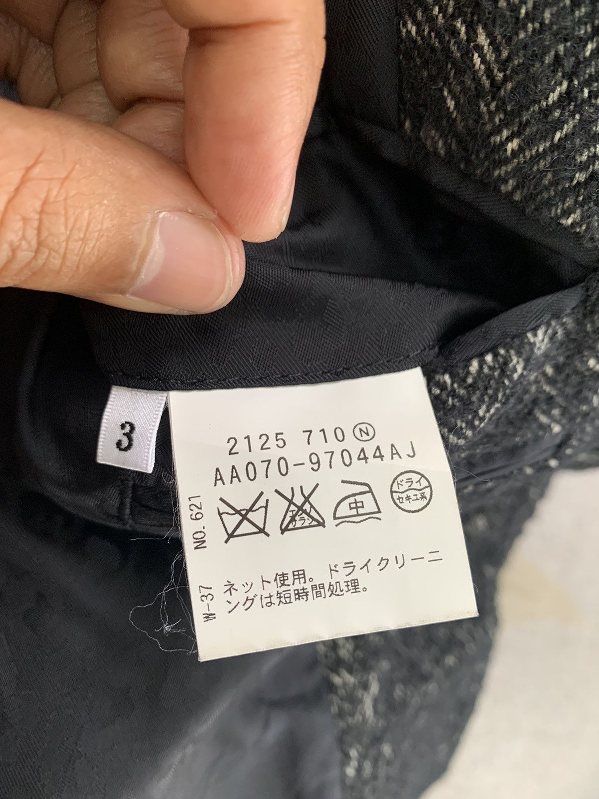 Takeo Kikuchi Nice Blend Wool Takeo Kikuchi Collection Jacket Size US M / EU 48-50 / 2 - 12 Thumbnail