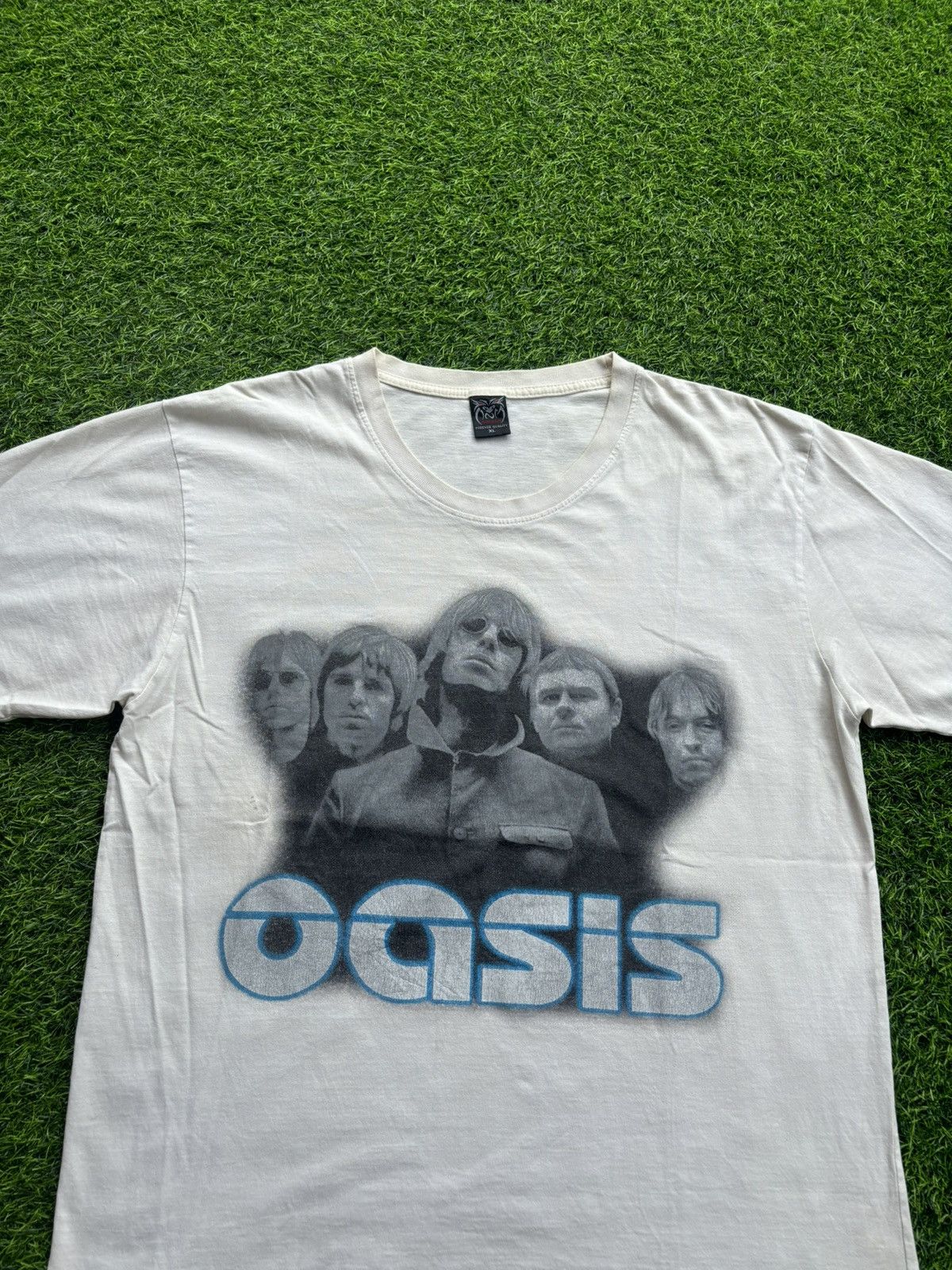 Band Tees Vintage Bootleg Oasis Britpop Band Tshirt Size US XL / EU 56 / 4 - 2 Thumbnail