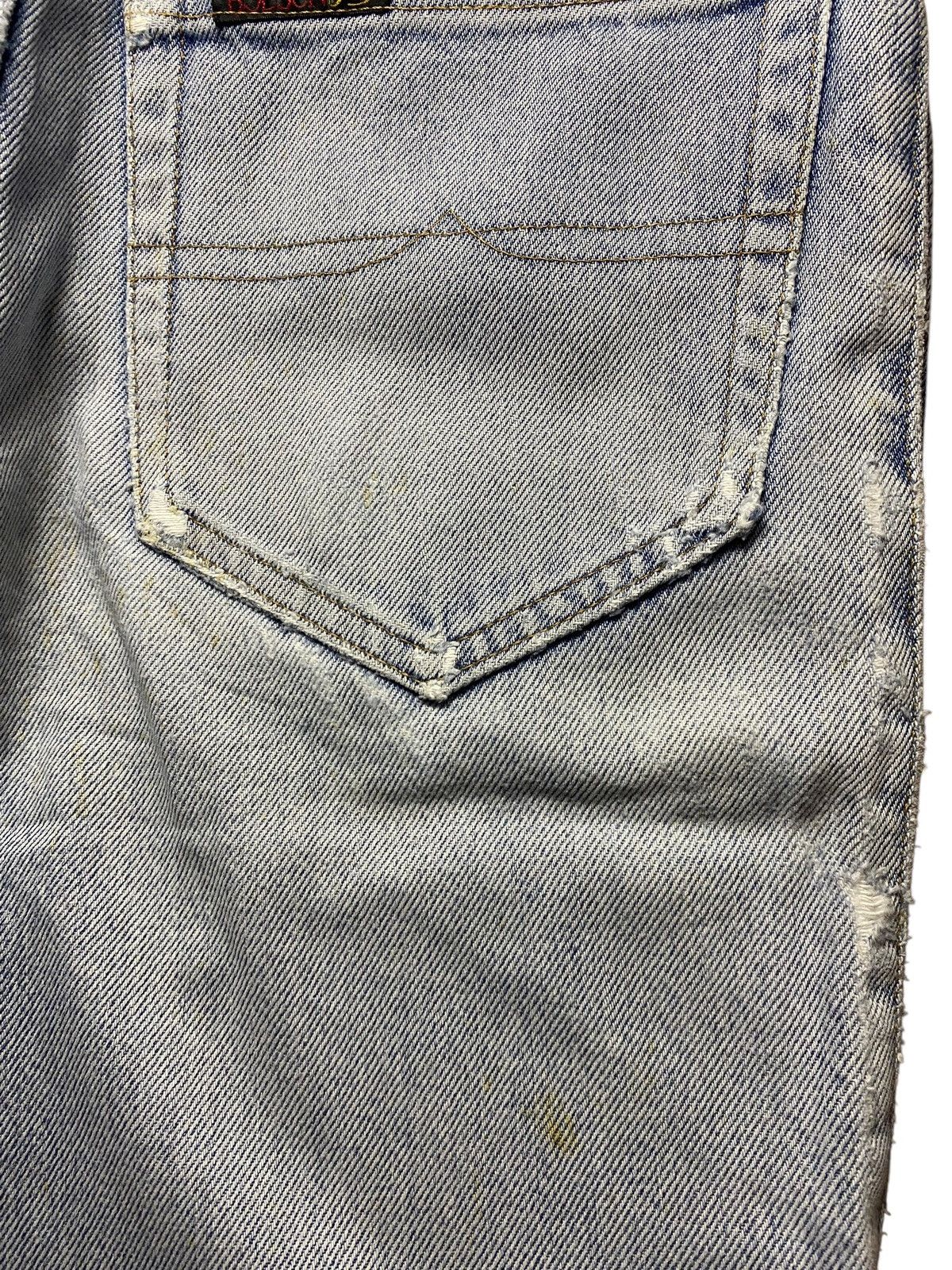 Vintage Vintage Bobson Pro 600 Japan Faded Wash Distressed Jeans Size US 28 / EU 44 - 8 Thumbnail