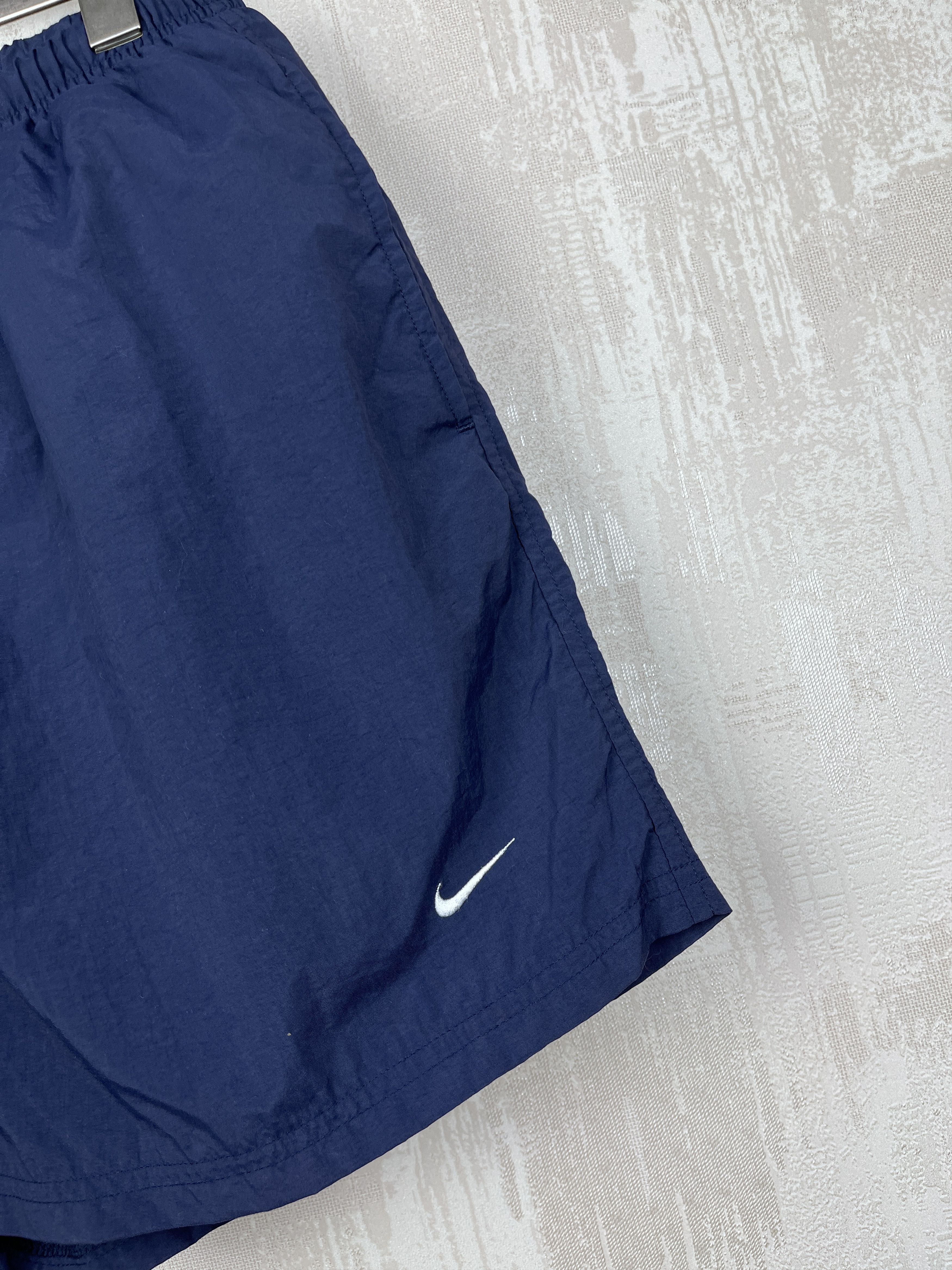 Nike 90's Nike Small Swoosh Vintage Nylon Swim Shorts Size XL Size US 38 / EU 54 - 5 Thumbnail