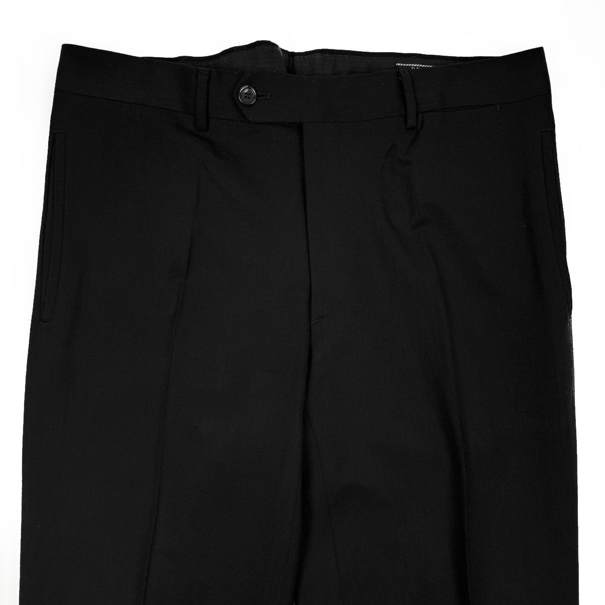 Prada Prada FW2000 Black Stretch-Wool Pleated Suit Trousers/Pants Size US 34 / EU 50 - 3 Thumbnail
