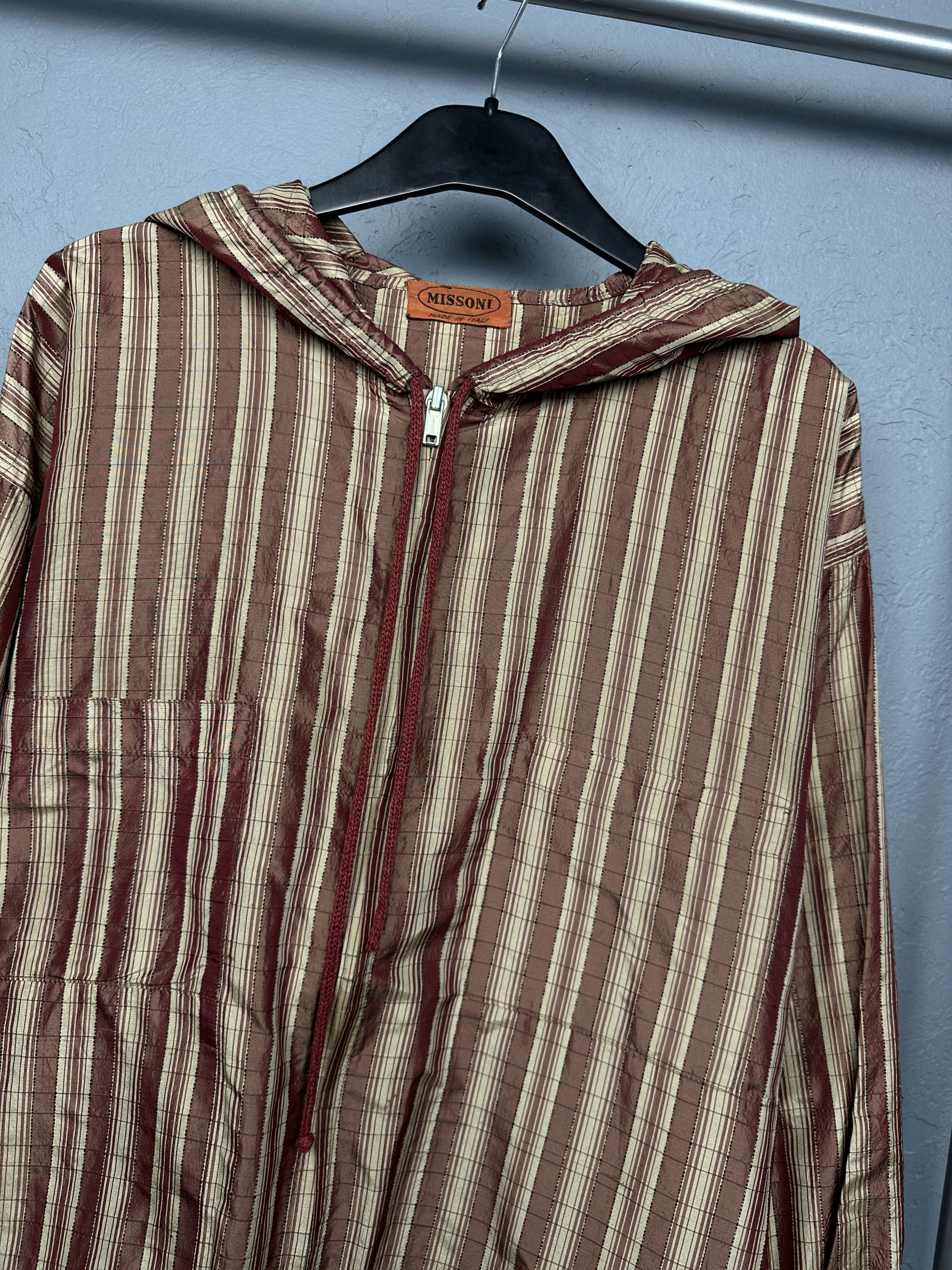 Missoni Missoni 80-90s Vintage Windbreaker Jacket Size M / US 6-8 / IT 42-44 - 2 Thumbnail