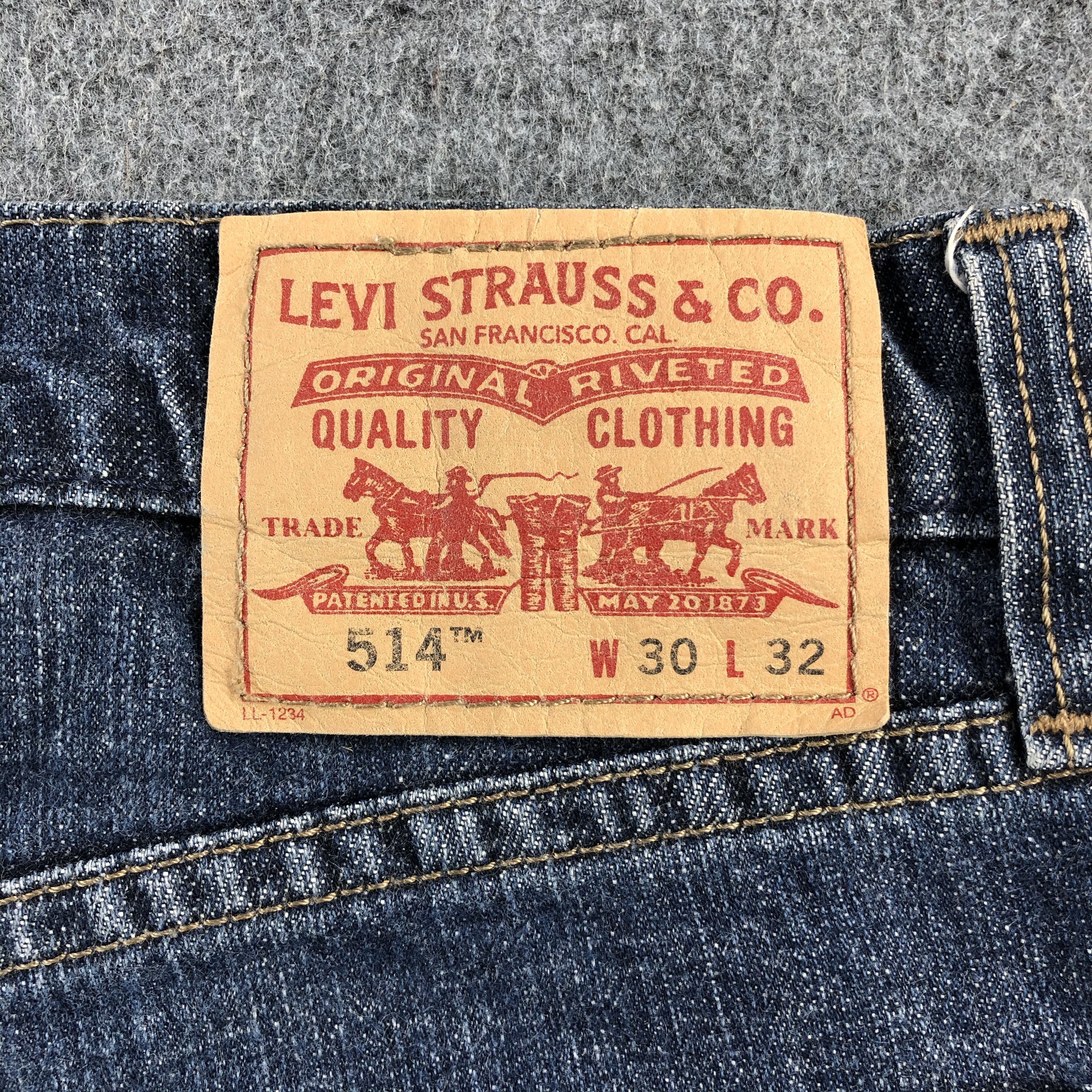 Levi's Vintage Blue Wash Levis 514 Jeans-J2220 Size US 31 - 5 Thumbnail