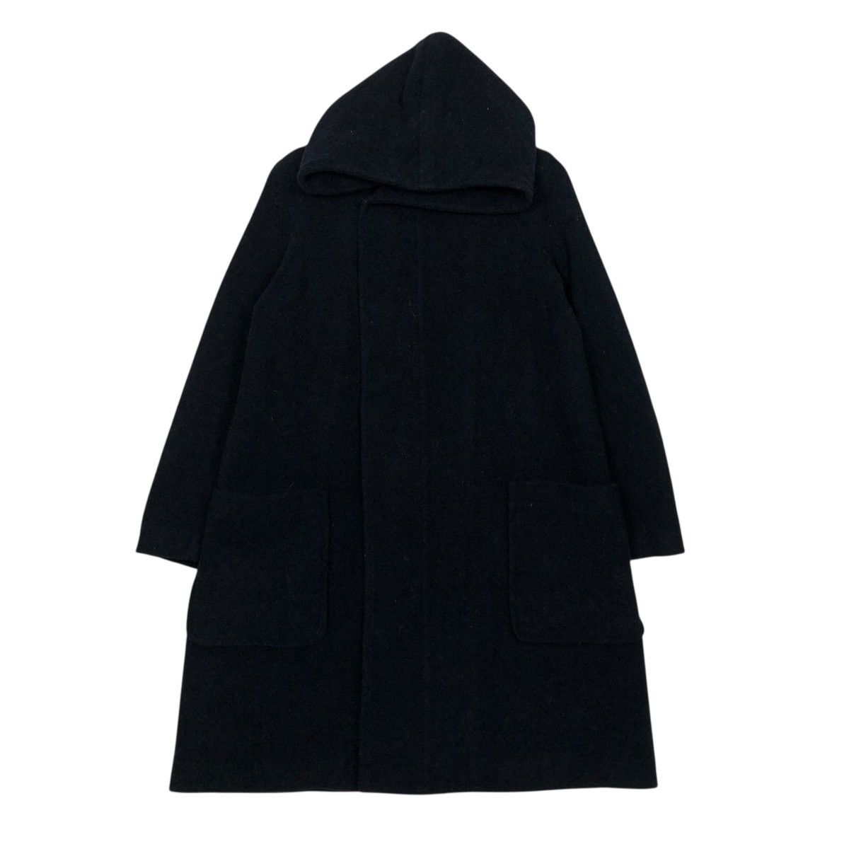 Issey Miyake 🔥RICH BLACK OVER SIZED WOOL LONG JACKET ZUCCA ISSEY MIYAKE Size US M / EU 48-50 / 2 - 1 Thumbnail