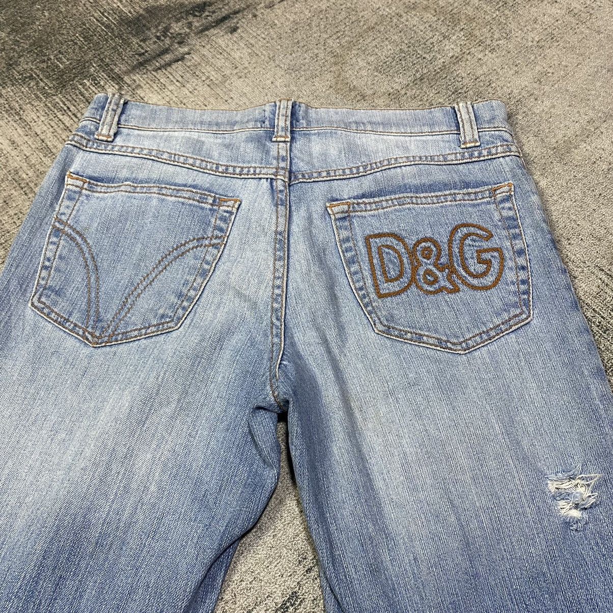 Dolce & Gabbana × Jean Dolce & Gabbana Distressed Bootcut Jeans Size 26" / US 2 / IT 38 - 6 Thumbnail
