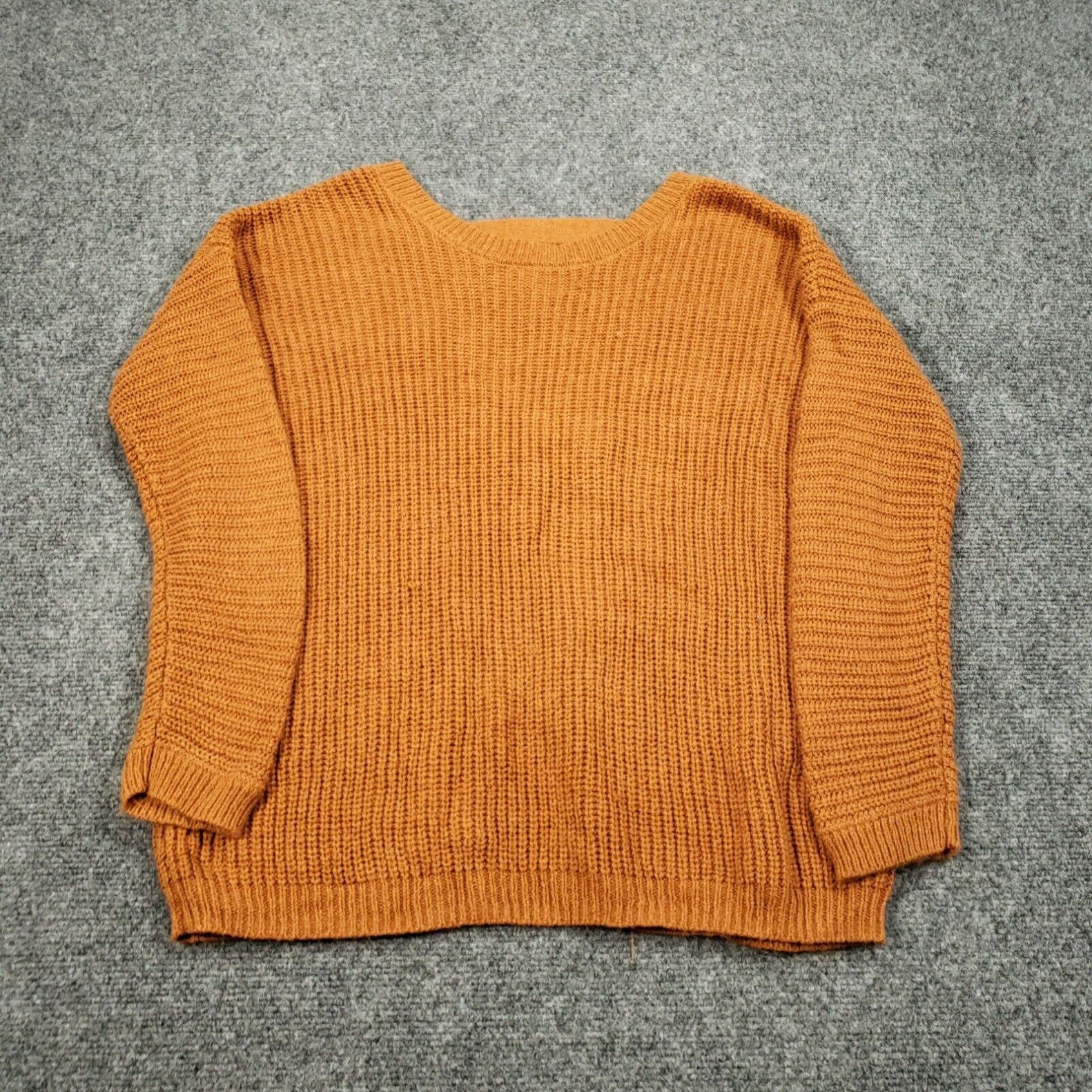 Forever 21 orange sweater shop